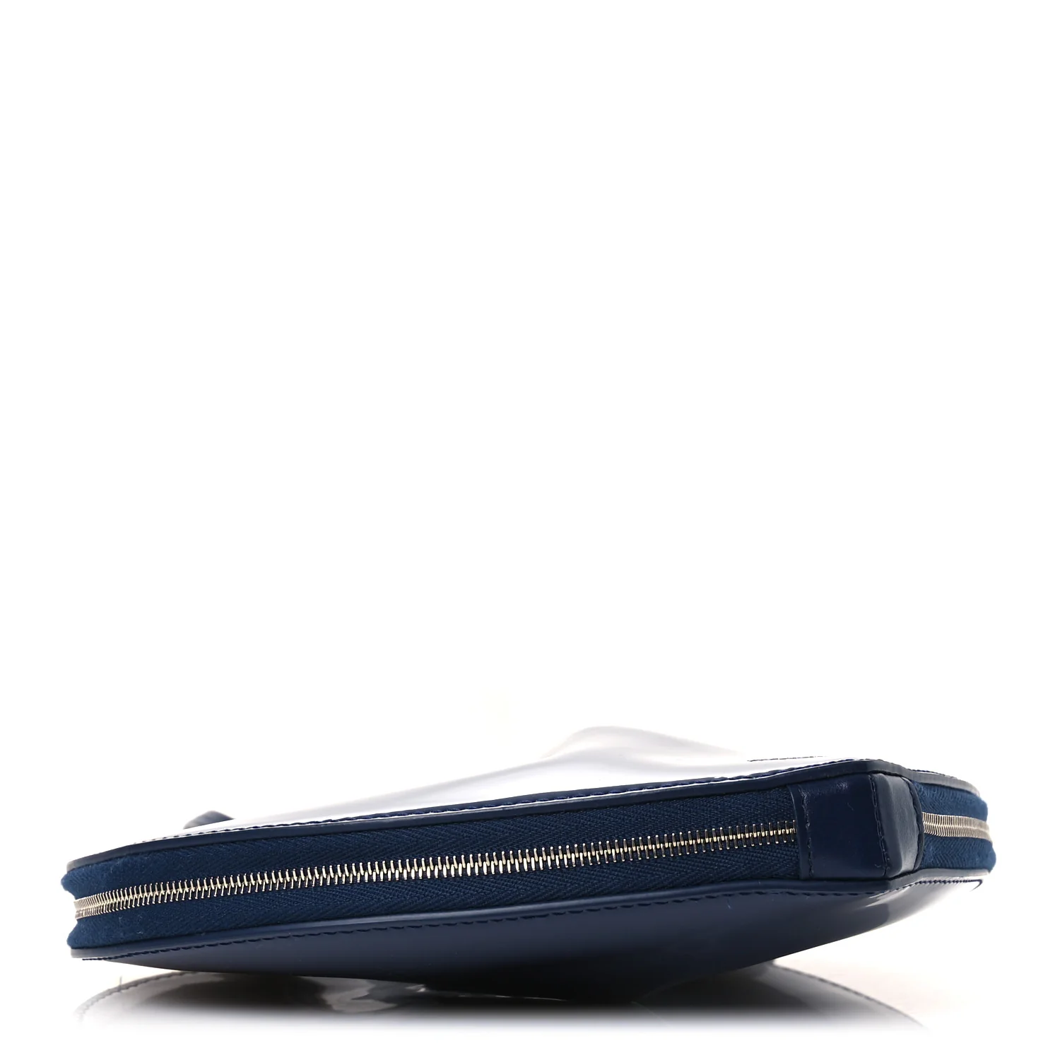 Patent Calfskin Le Coeur Bag Navy - Image 10