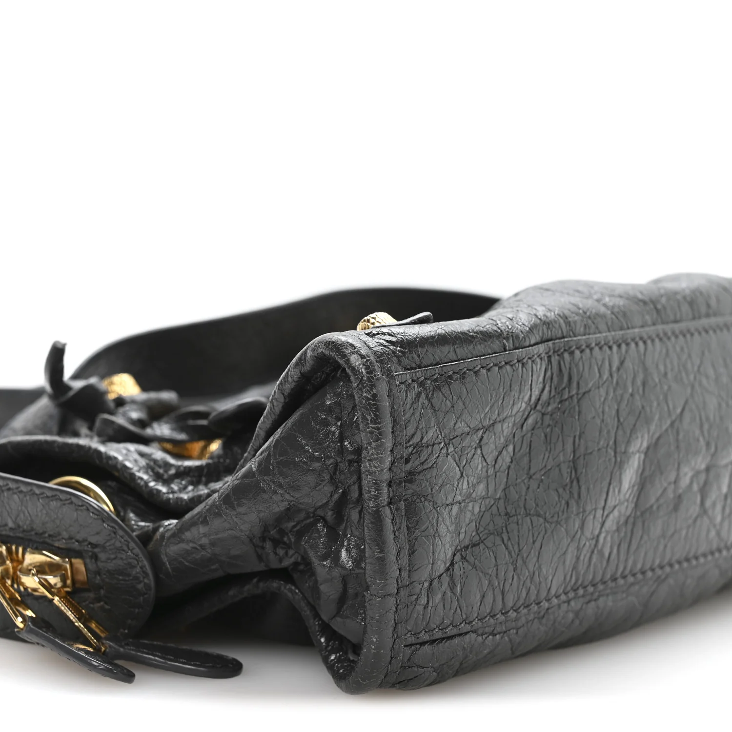 Agneau Giant 12 Gold Hardware Mini City Gris Fossile - Image 10