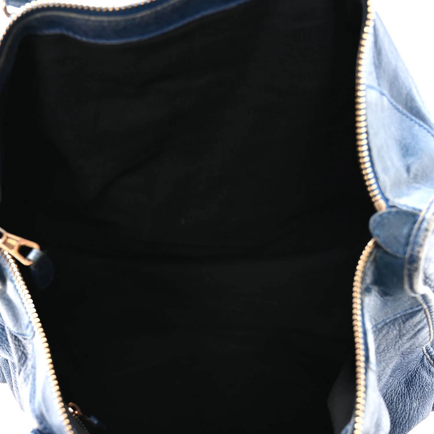 Agneau Giant 12 Gold Hardware Work Bleu Glacier - Image 6