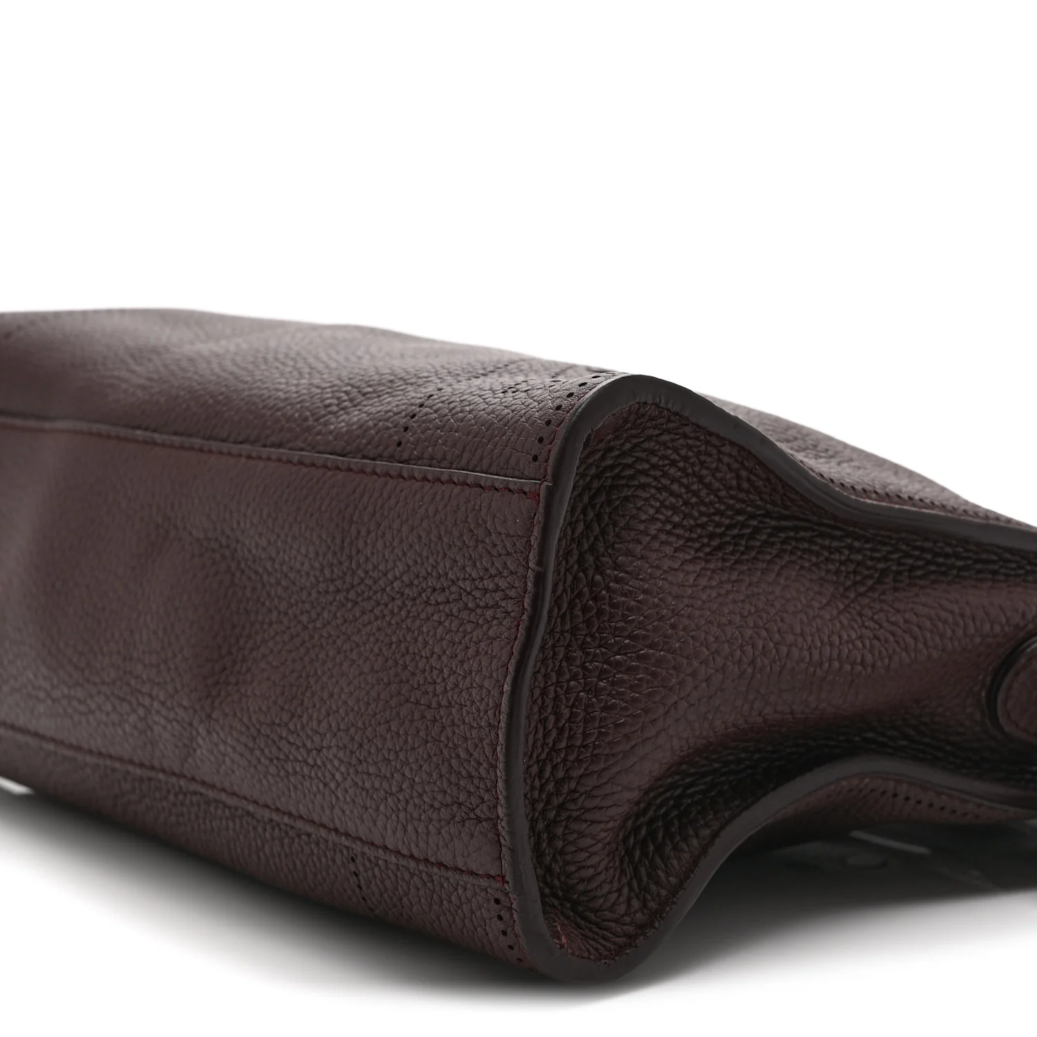 Veau Grana Perforated Blackout Hardware S City Rouge Acajou - Image 11