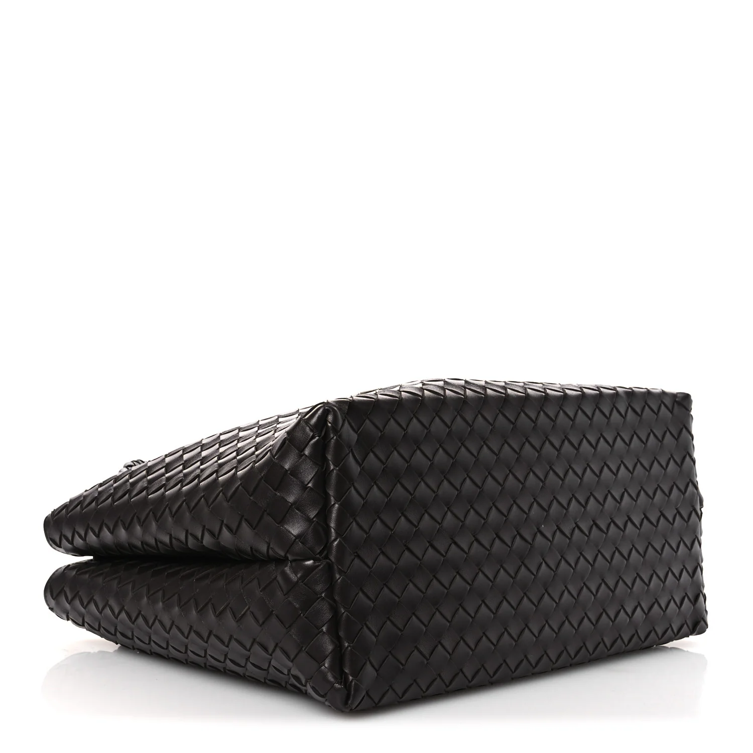 Nappa Intrecciato Large Andiamo Shoulder Bag Fondant - Image 3