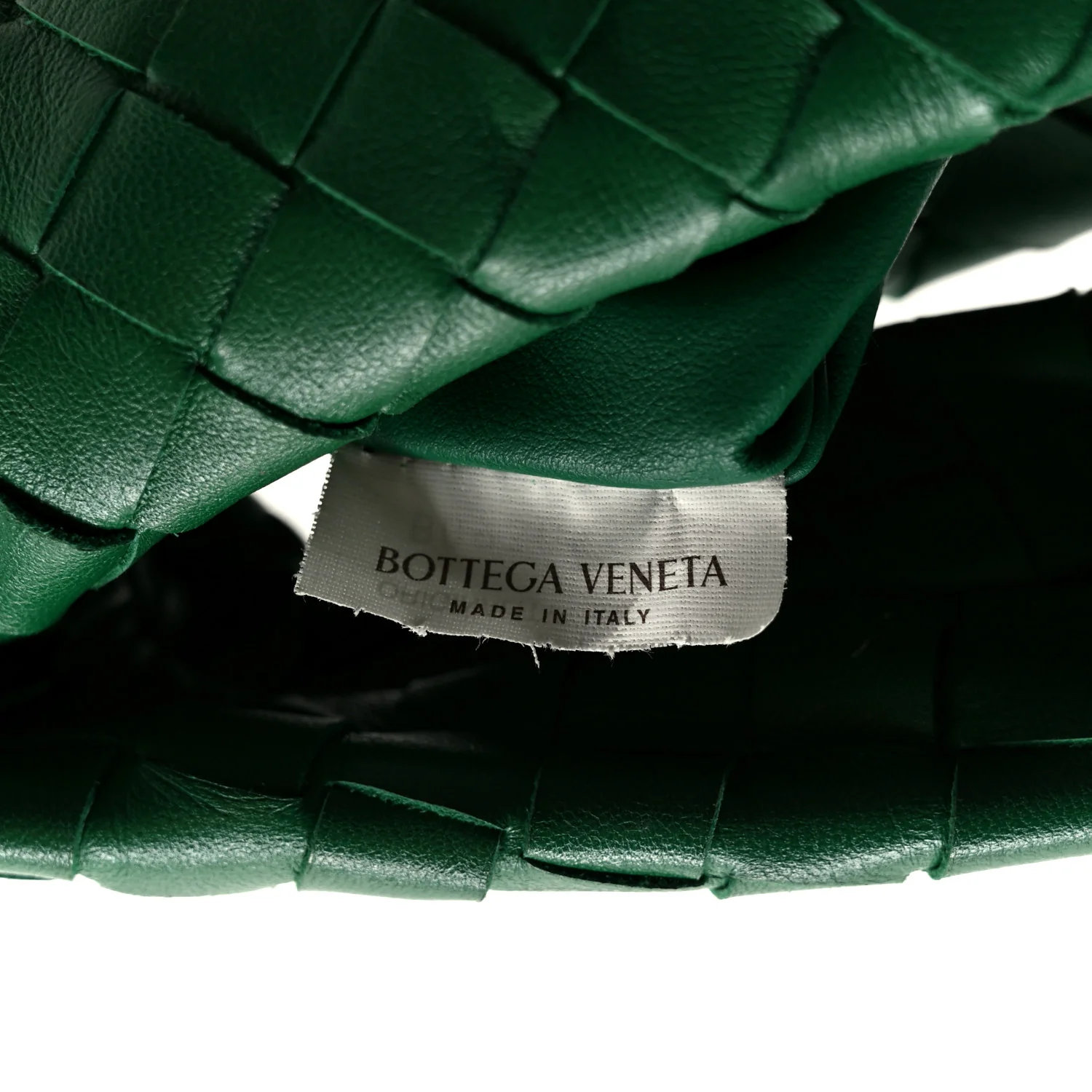 Nappa Intrecciato Mini Jodie Racing Green - Image 8