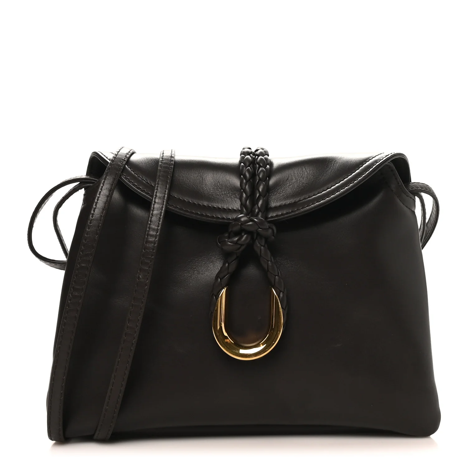 Smooth Calfskin Liberta Shoulder Bag Fondant