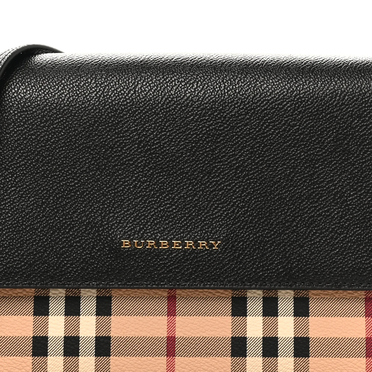Haymarket Check Small Loxley Crossbody Black - Image 7