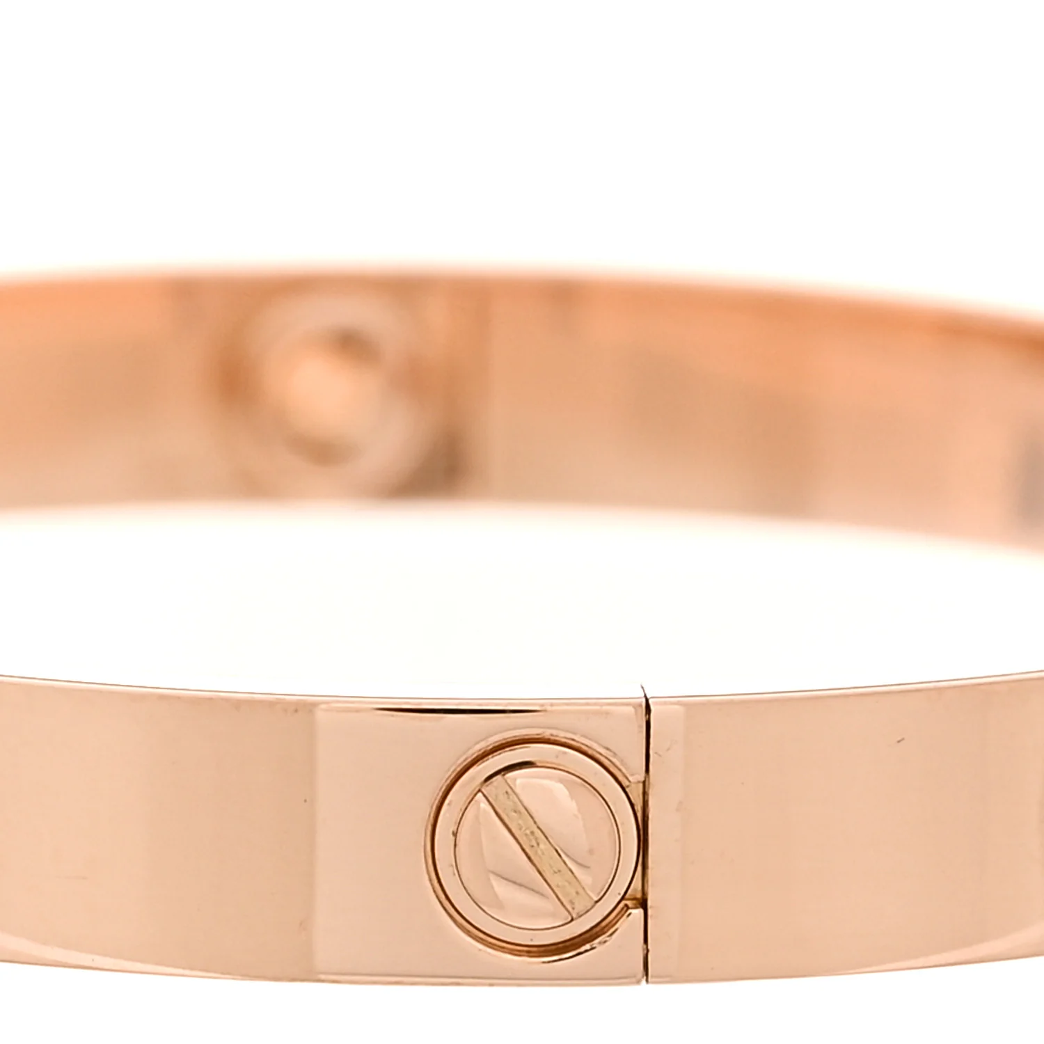18K Pink Gold LOVE Bracelet 16 - Image 5
