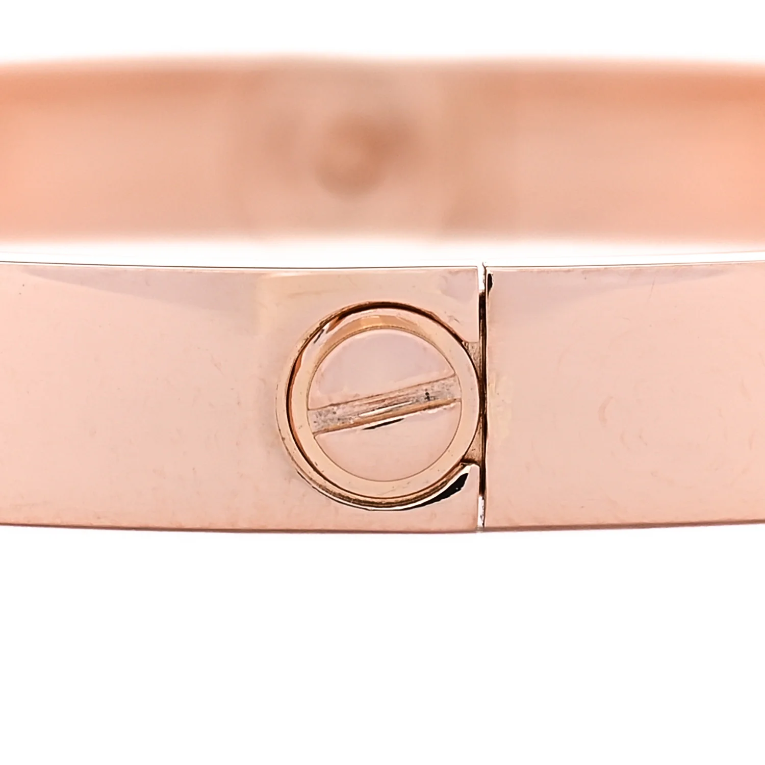18K Pink Gold LOVE Bracelet 17 - Image 6