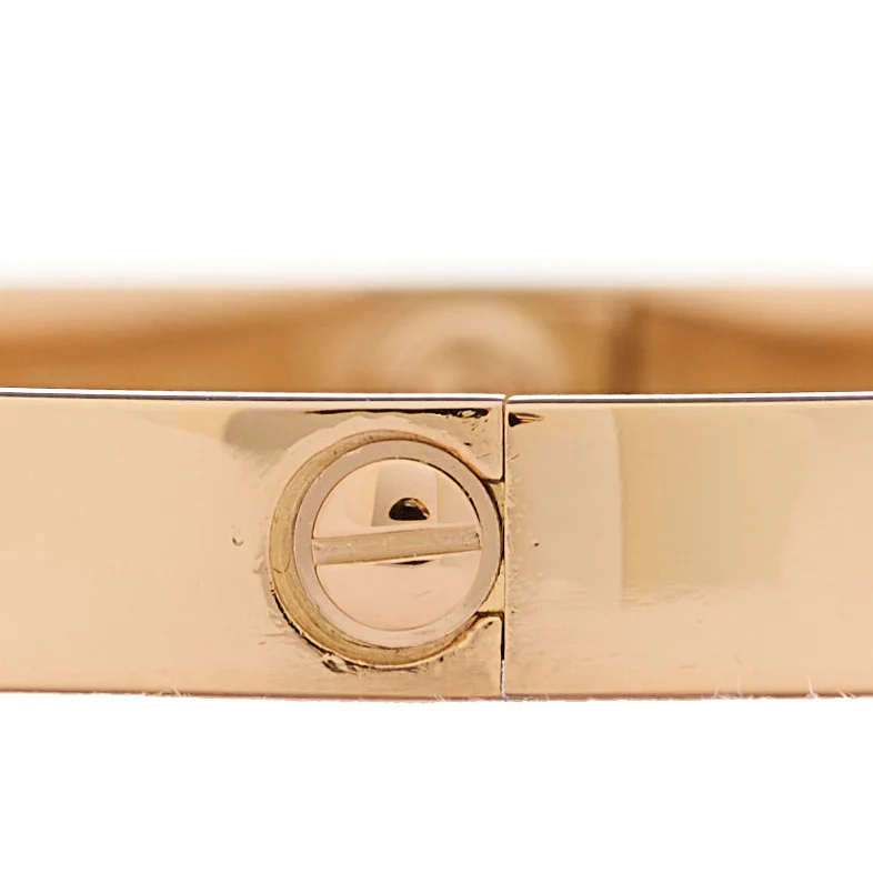 18K Pink Gold LOVE Bracelet 17 - Image 8