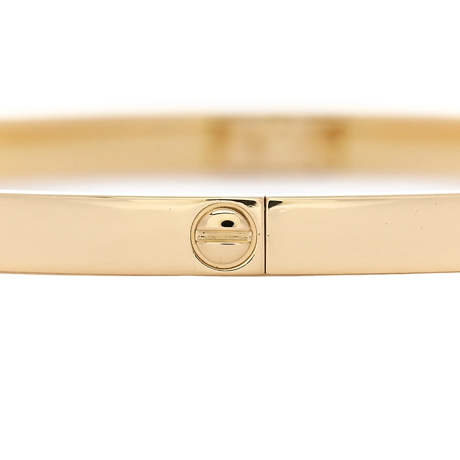 18K Yellow Gold Small LOVE Bracelet 18 - Image 5