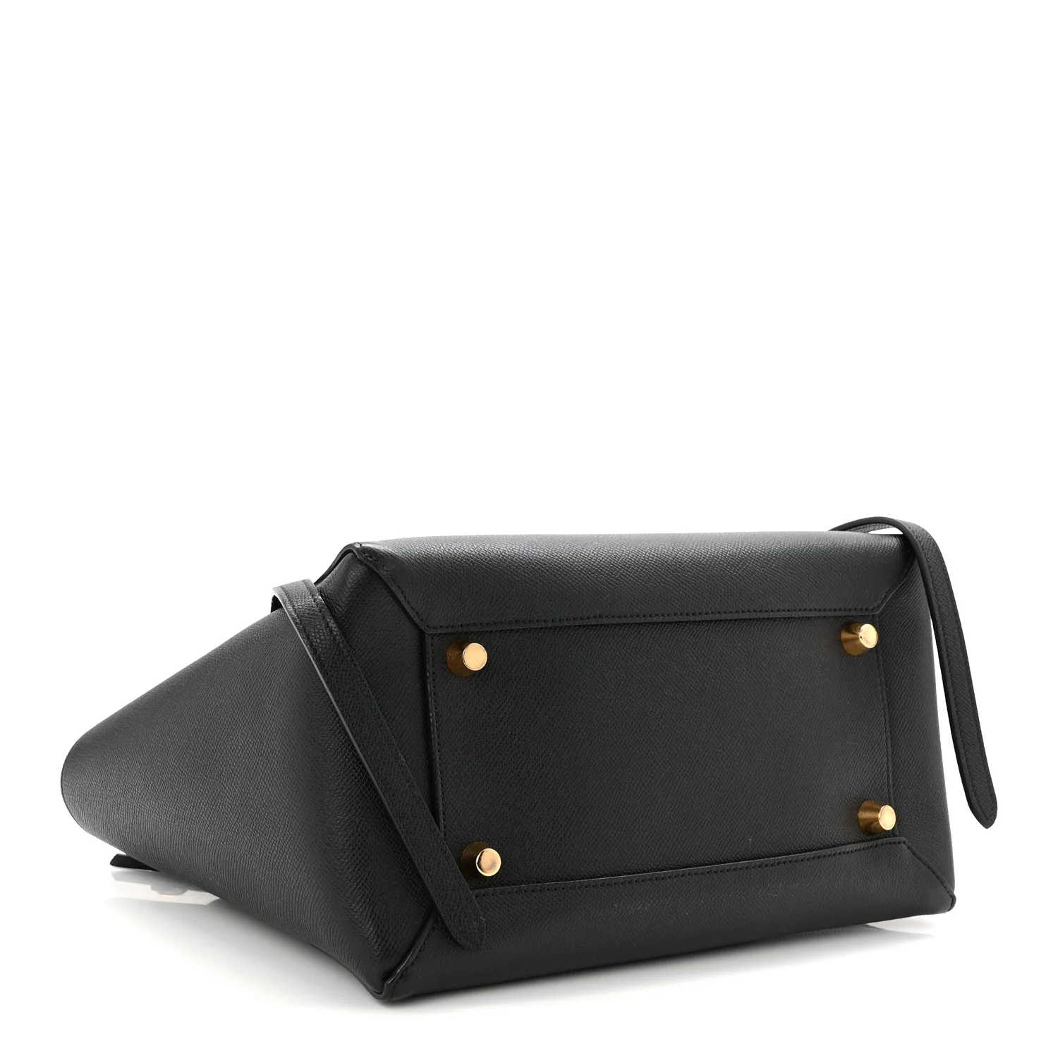 Grained Calfskin Mini Belt Bag Black - Image 4