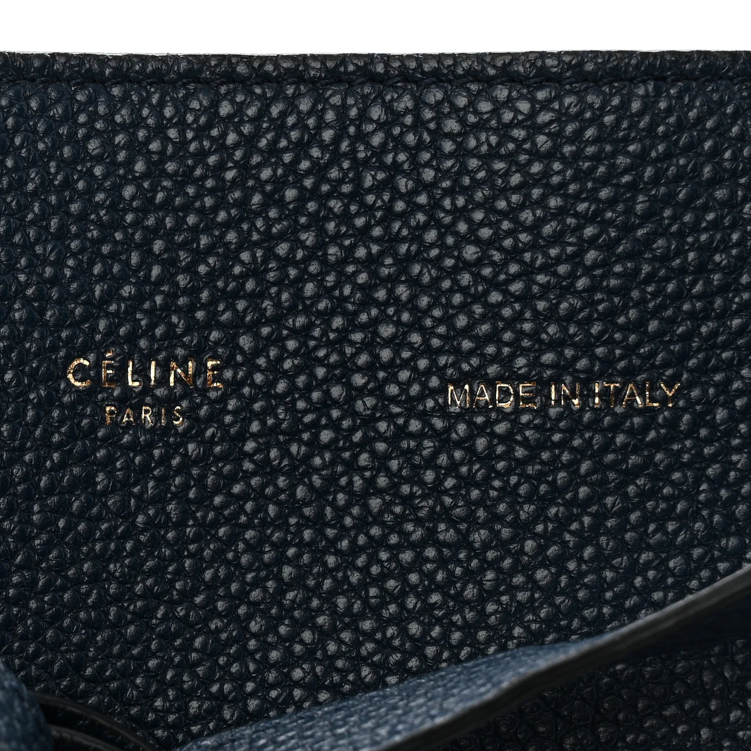 Soft Grained Calfskin Small Belt Cabas Phantom Deep Blue - Image 6
