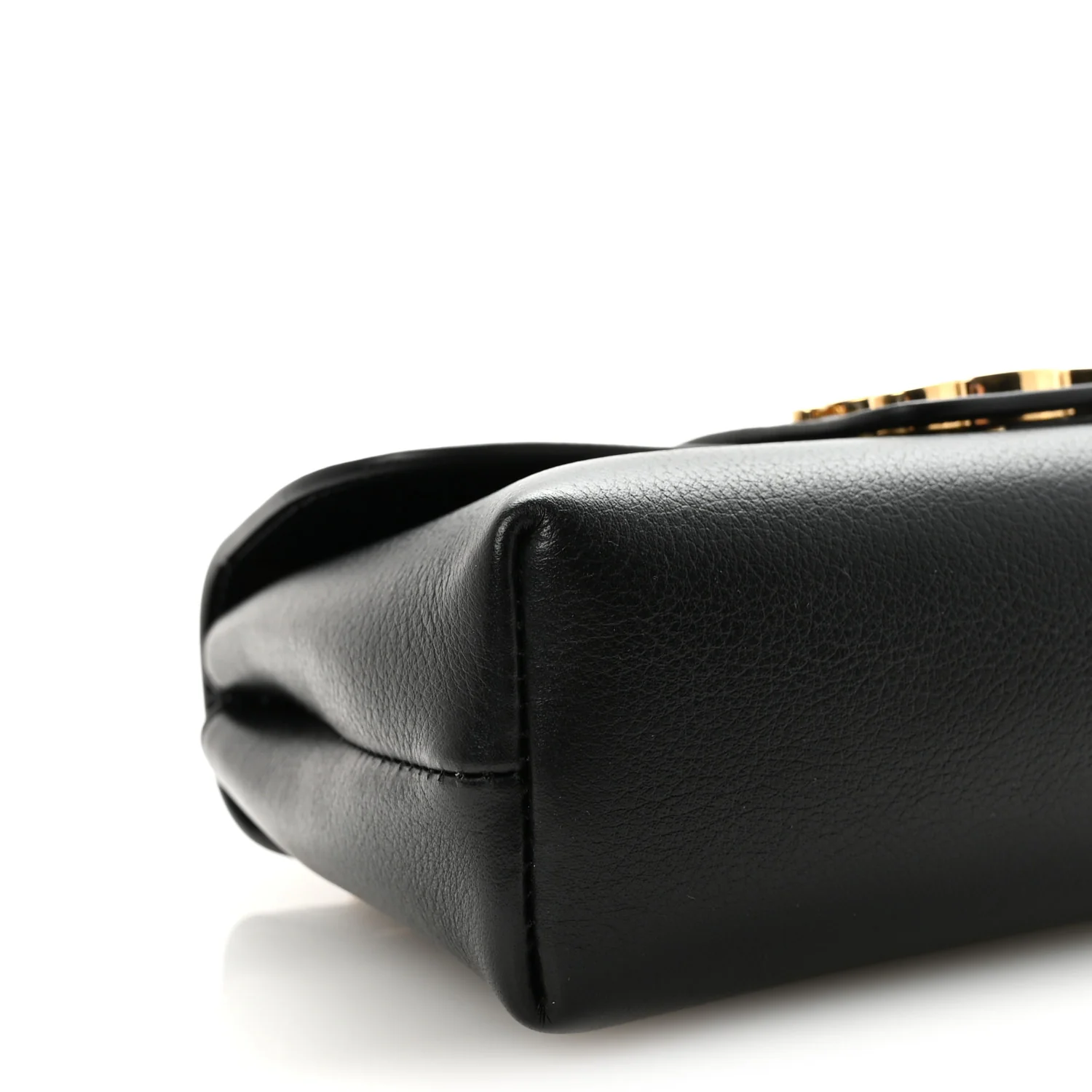 Supple Calfskin Mini Victoire Bag Black - Image 8