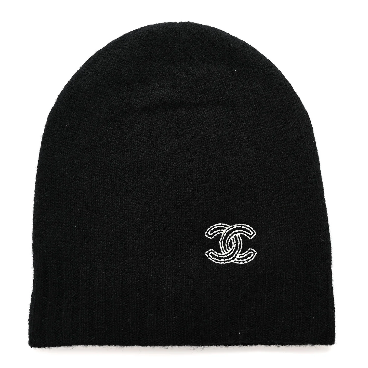 Cashmere CC Beanie Hat Black