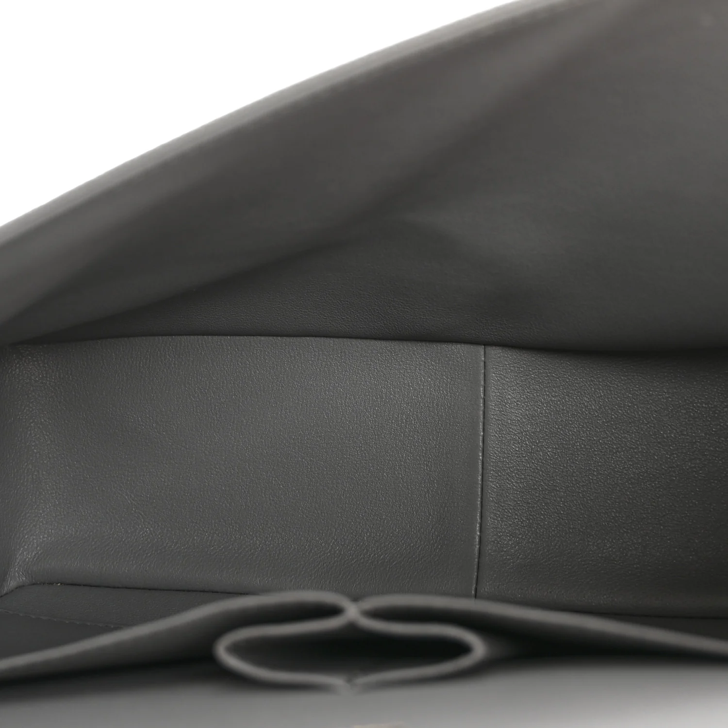 Caviar Quilted Jumbo Double Flap Grey - Image 5