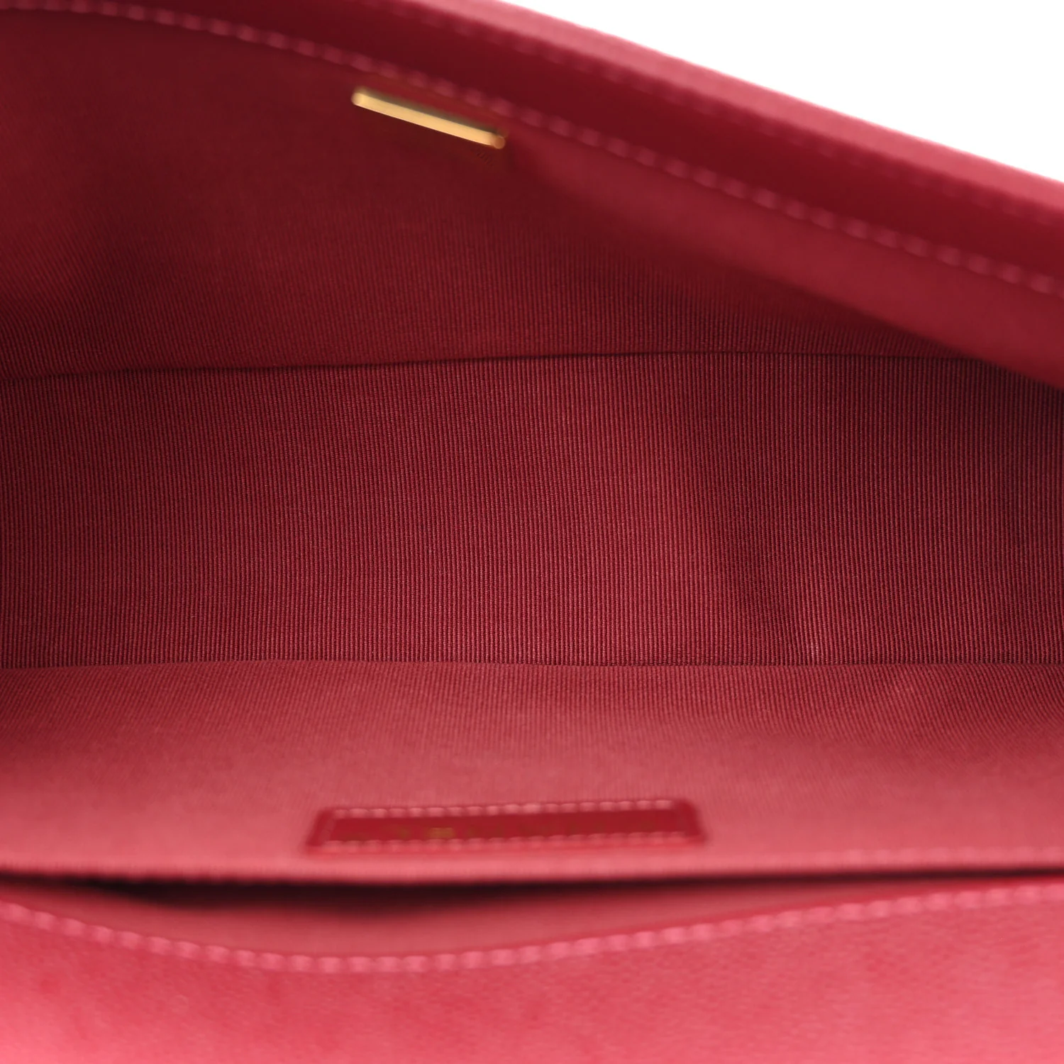 Caviar Quilted Medium Boy Flap Red - Image 5