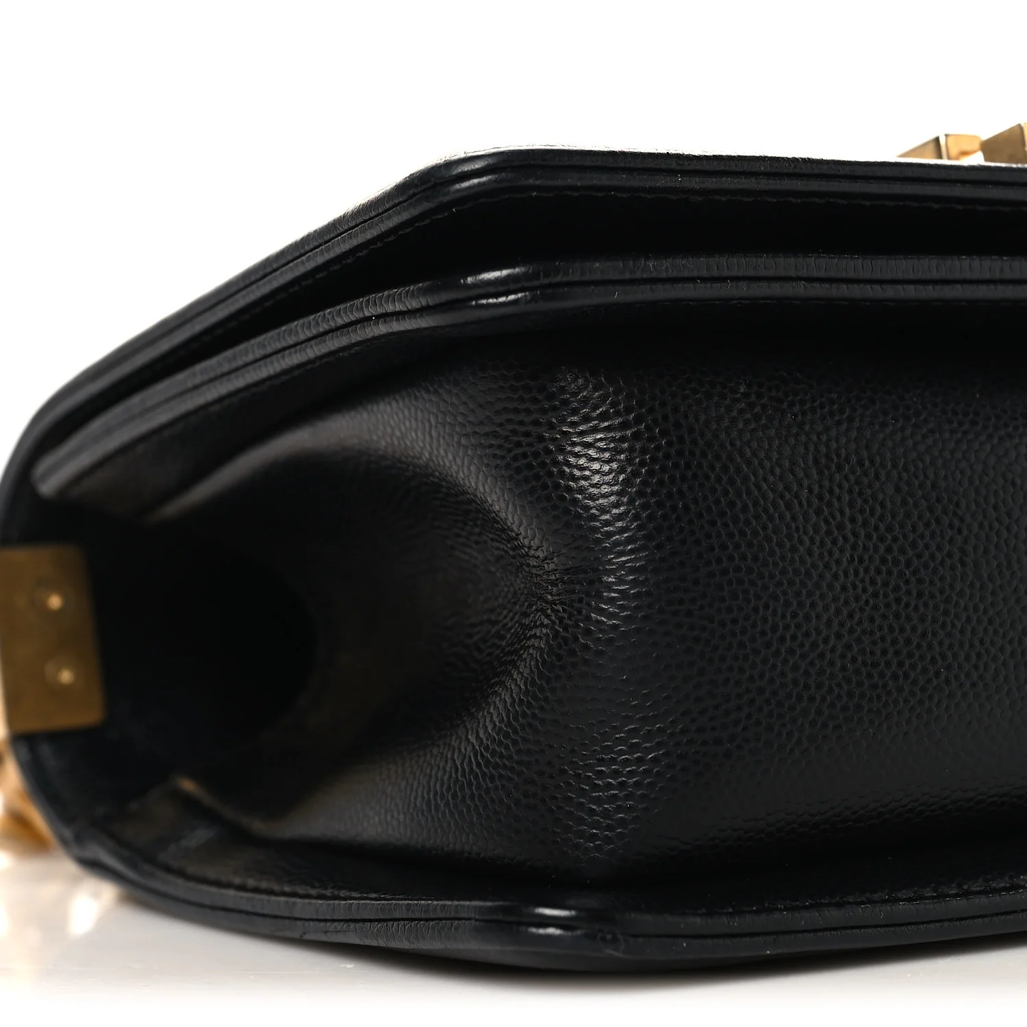 Caviar Quilted Small Boy Flap Black - Image 9