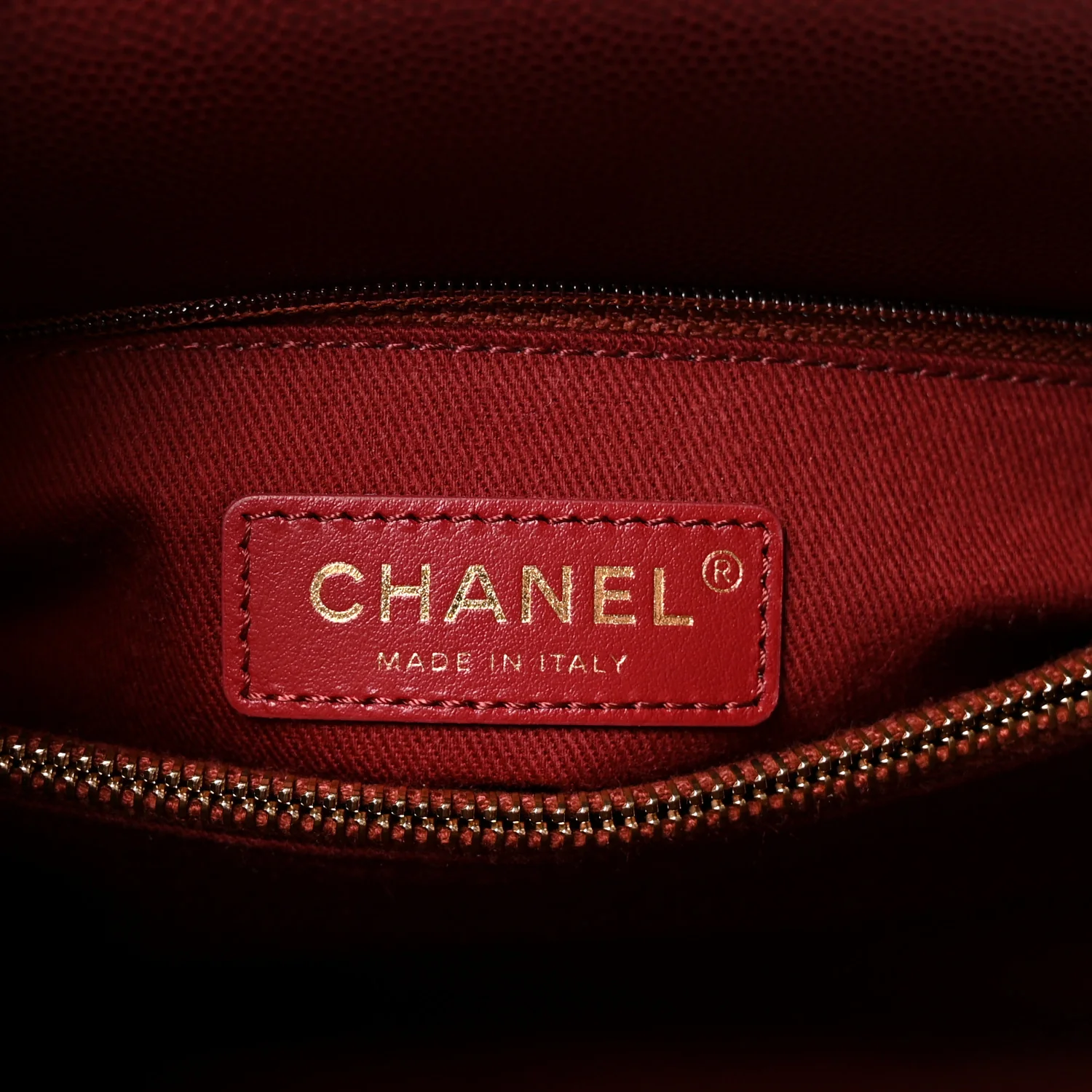 Caviar Quilted Small Coco Handle Flap Burgundy - Image 6