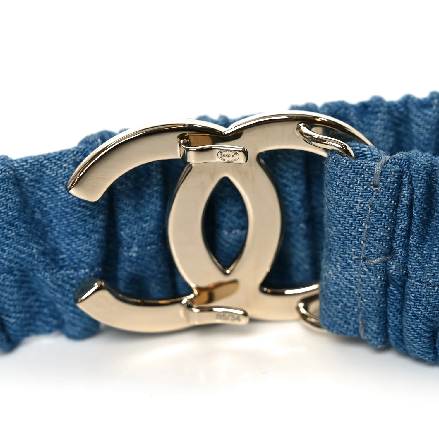 Denim CC Belt 85 34 - Image 3