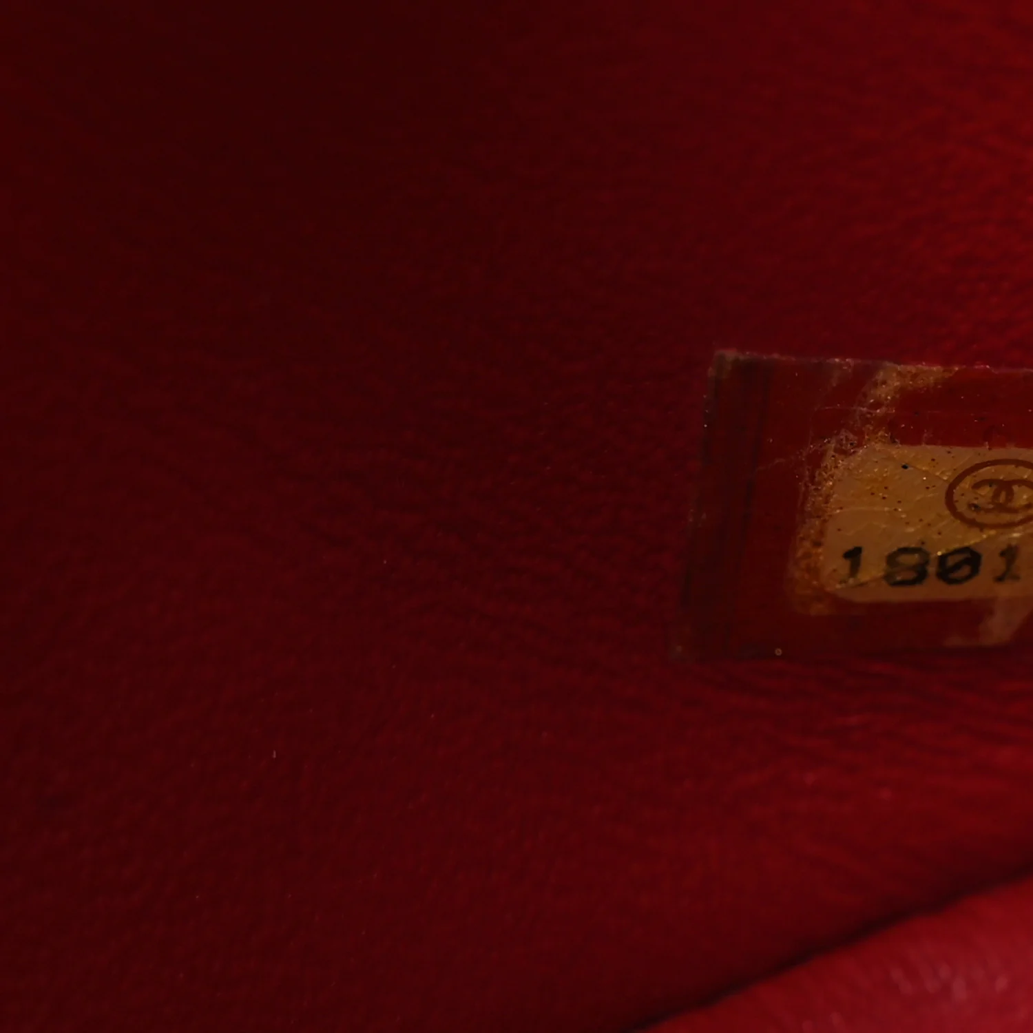 Lambskin Quilted Mini Rectangular Flap Red - Image 7