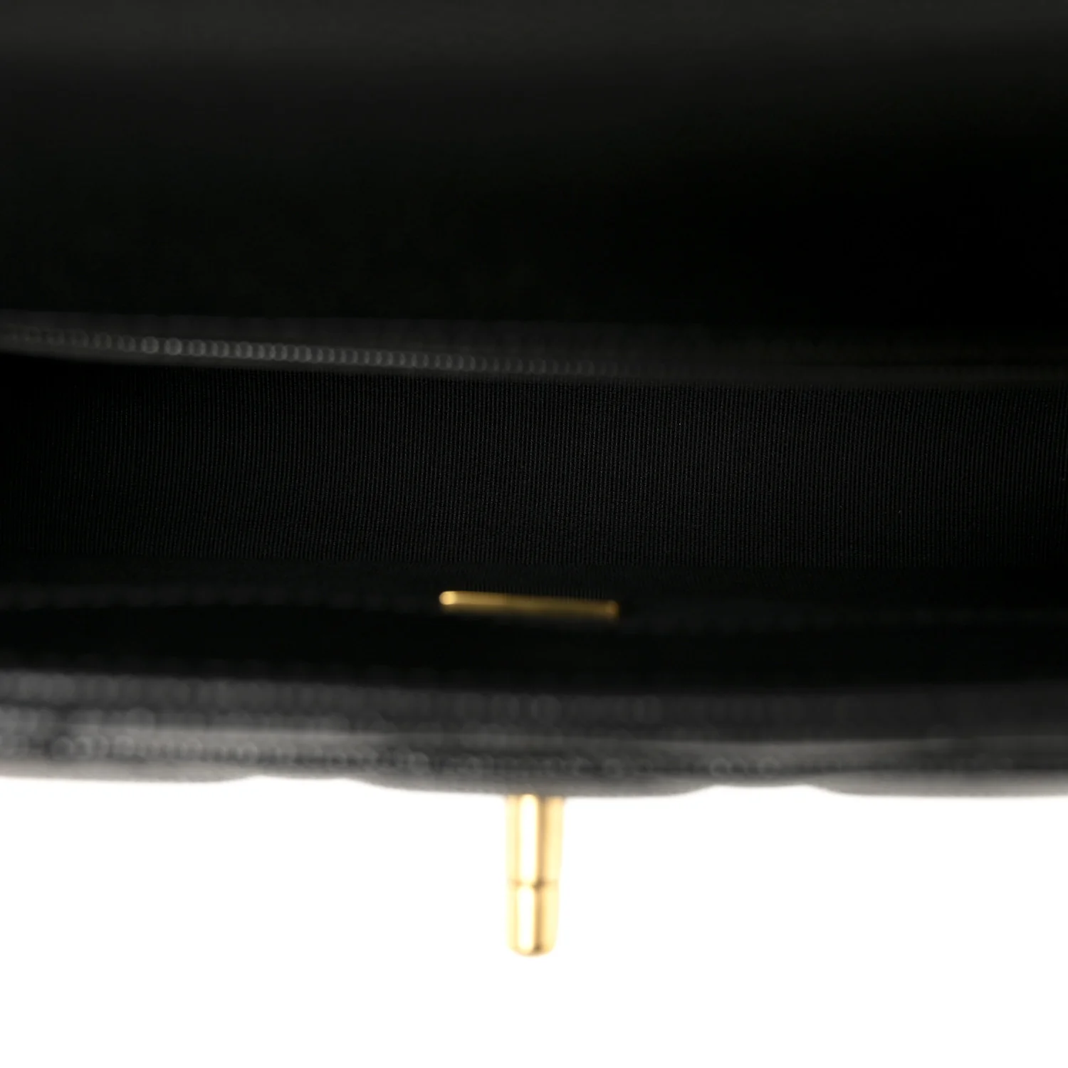 Shiny Caviar Quilted Mini Flap Black - Image 5
