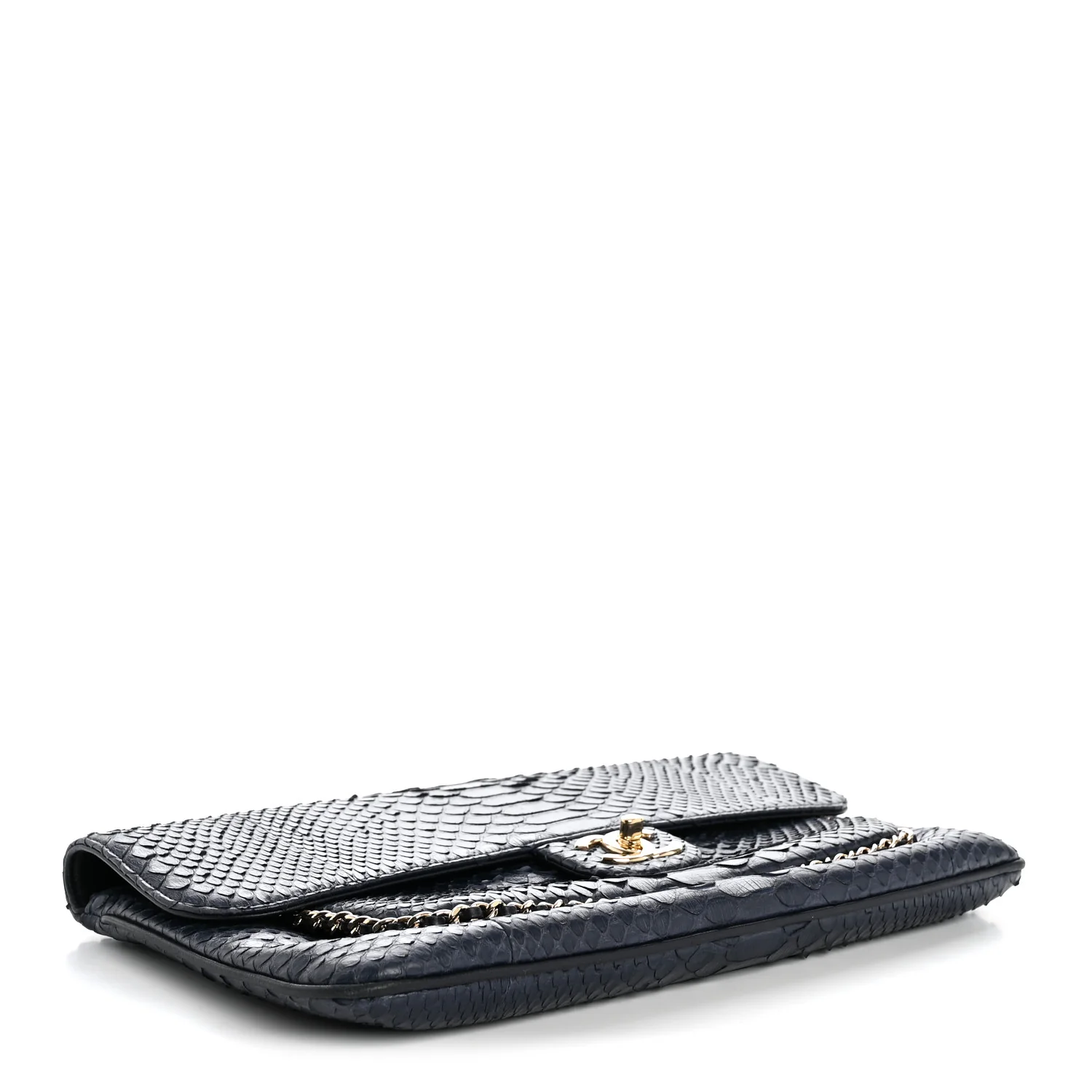Snakeskin CC Unchained Clutch Navy - Image 4