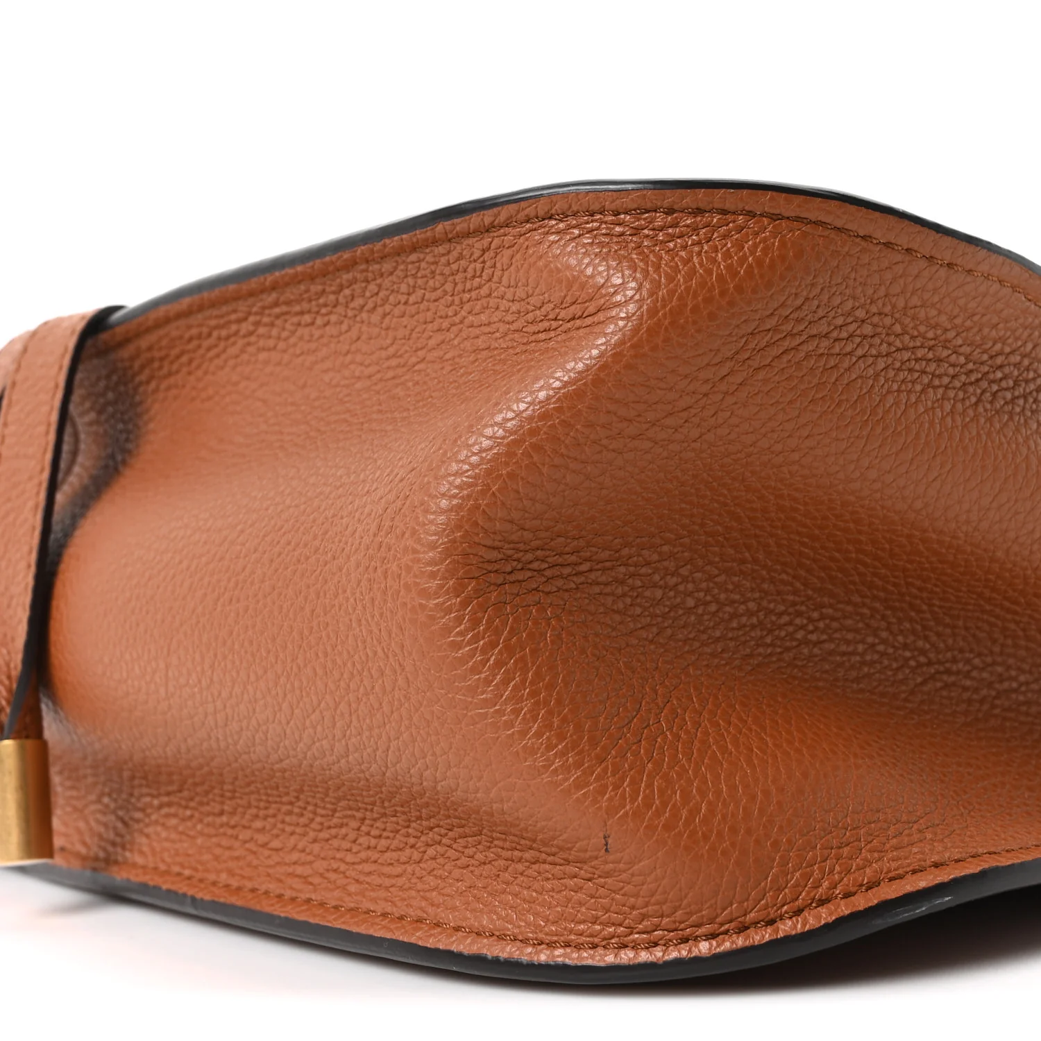 Calfskin Medium Marcie Satchel Tan - Image 9