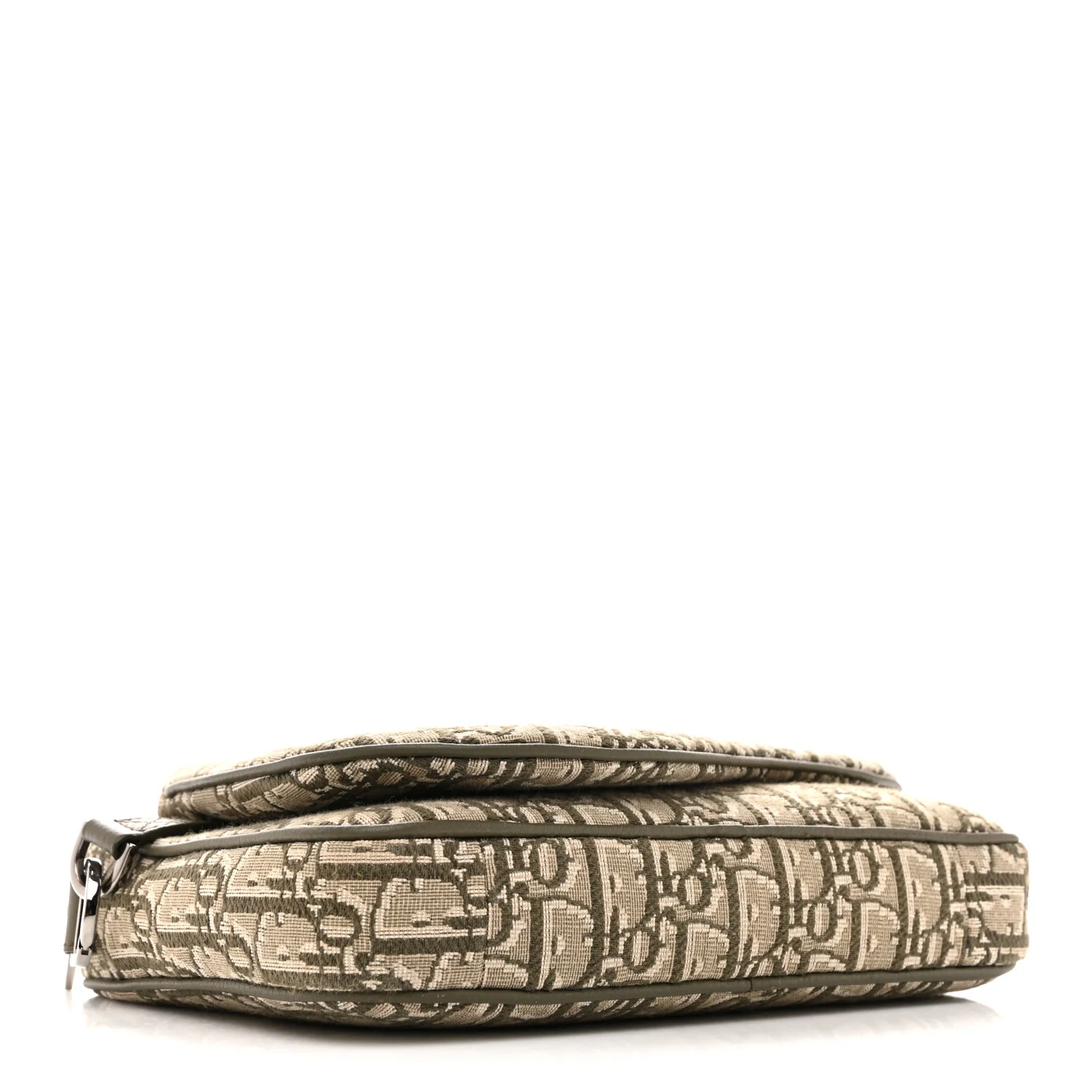 Oblique Saddle Triple Pouch Green - Image 4