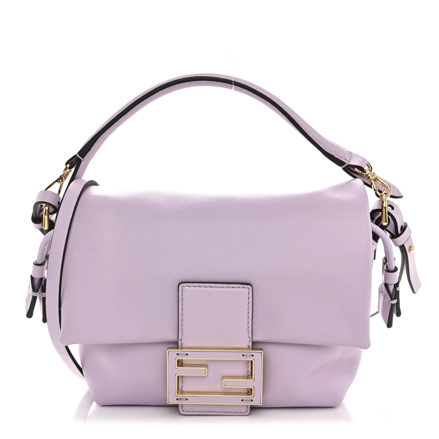 Nappa Small Mamma Baguette Purple