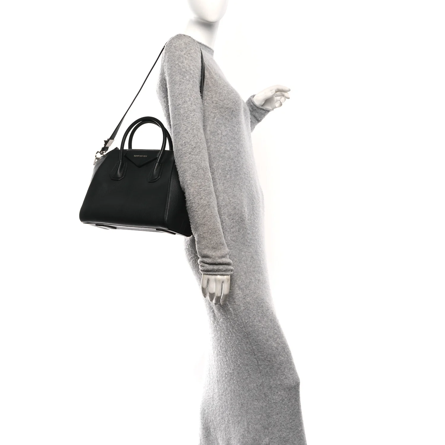 Sugar Goatskin Small Antigona Black - Image 2