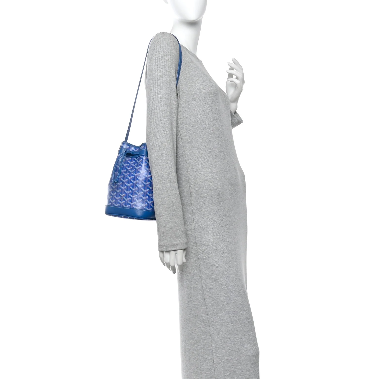Goyardine Petit Flot Bucket Bag PM Sky Morning - Image 2