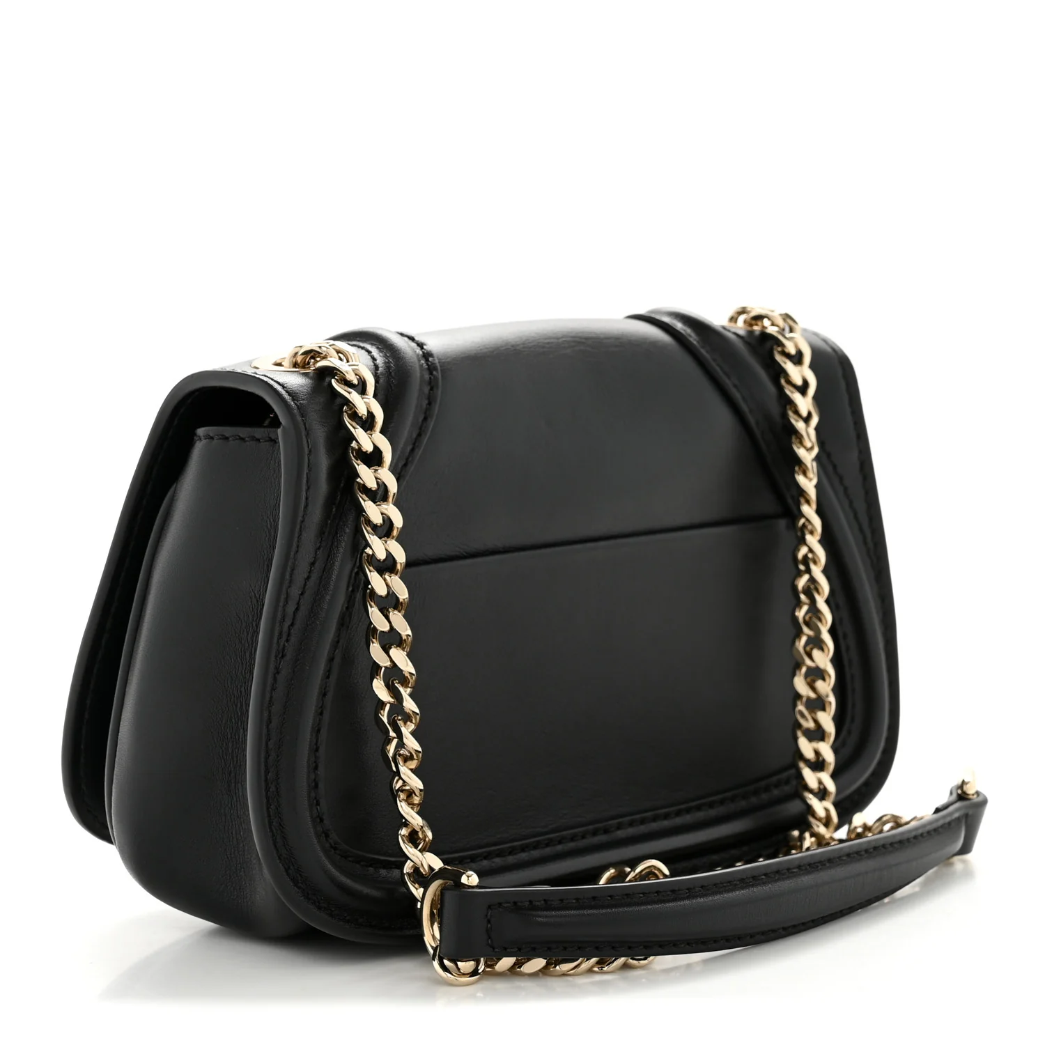 Calfskin Blondie Small Shoulder Bag Black - Image 3