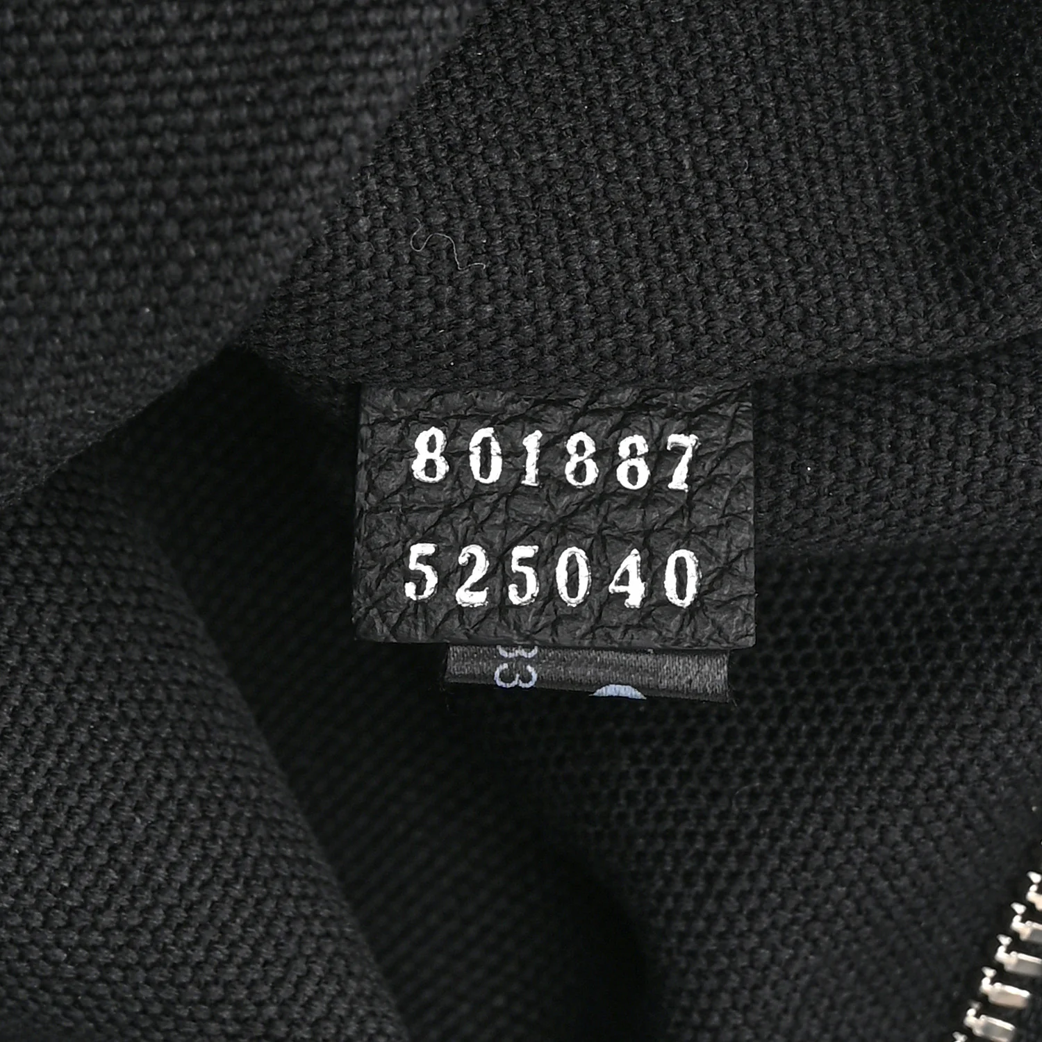 Calfskin Emblem Shoulder Bag Black - Image 7