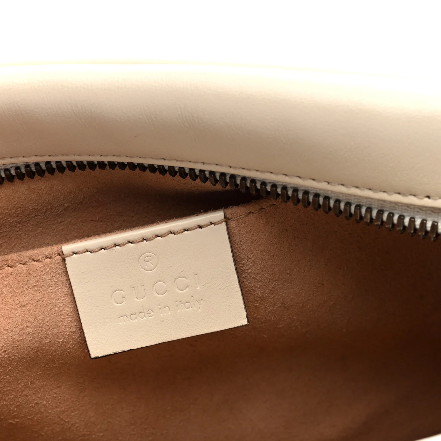 Calfskin Matelasse Small GG Marmont Chain Shoulder Bag White - Image 6