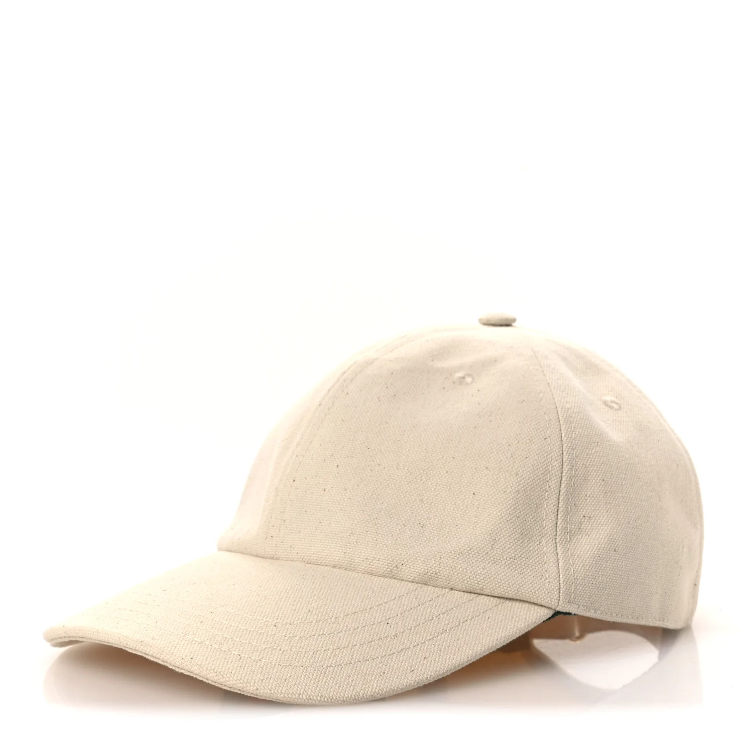 Cotton Logo Baseball Hat M Beige
