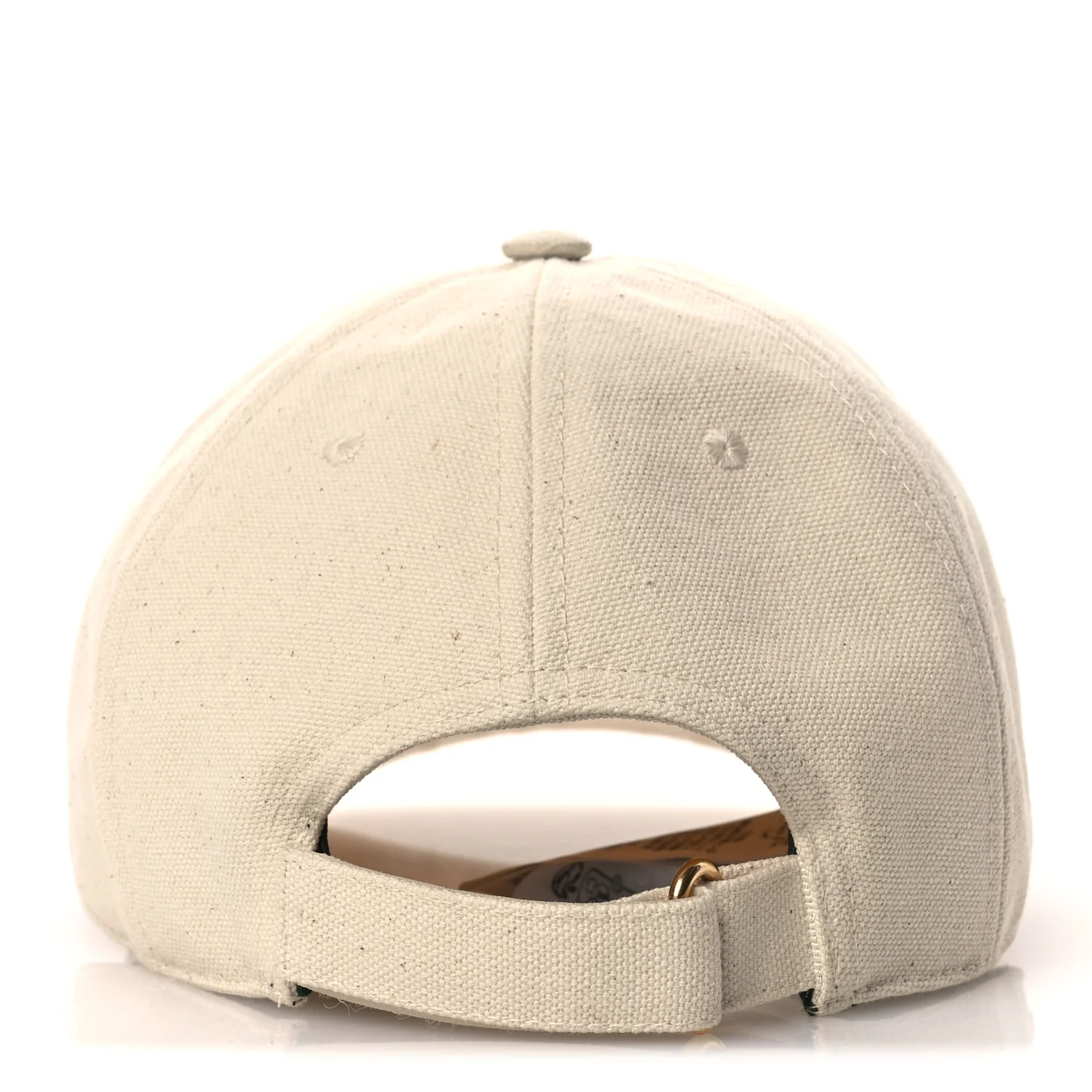Cotton Logo Baseball Hat M Beige - Image 6