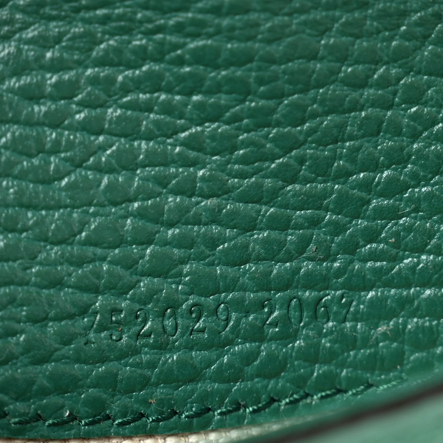 Dollar Calfskin Crystal Mini Dionysus Top Handle Bag Emerald - Image 7