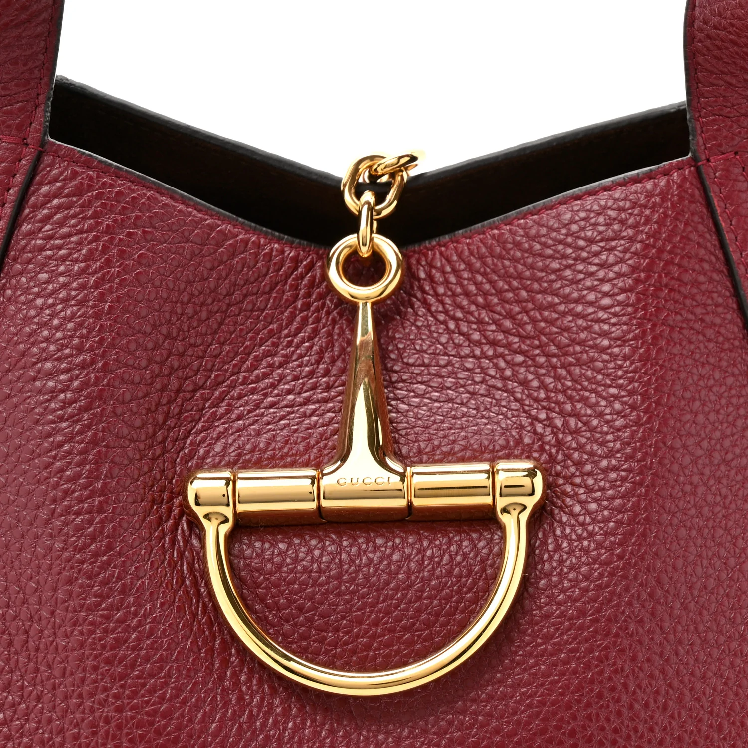 Grained Calfskin Softbit Medium Shoulder Bag Rosso Ancora - Image 8