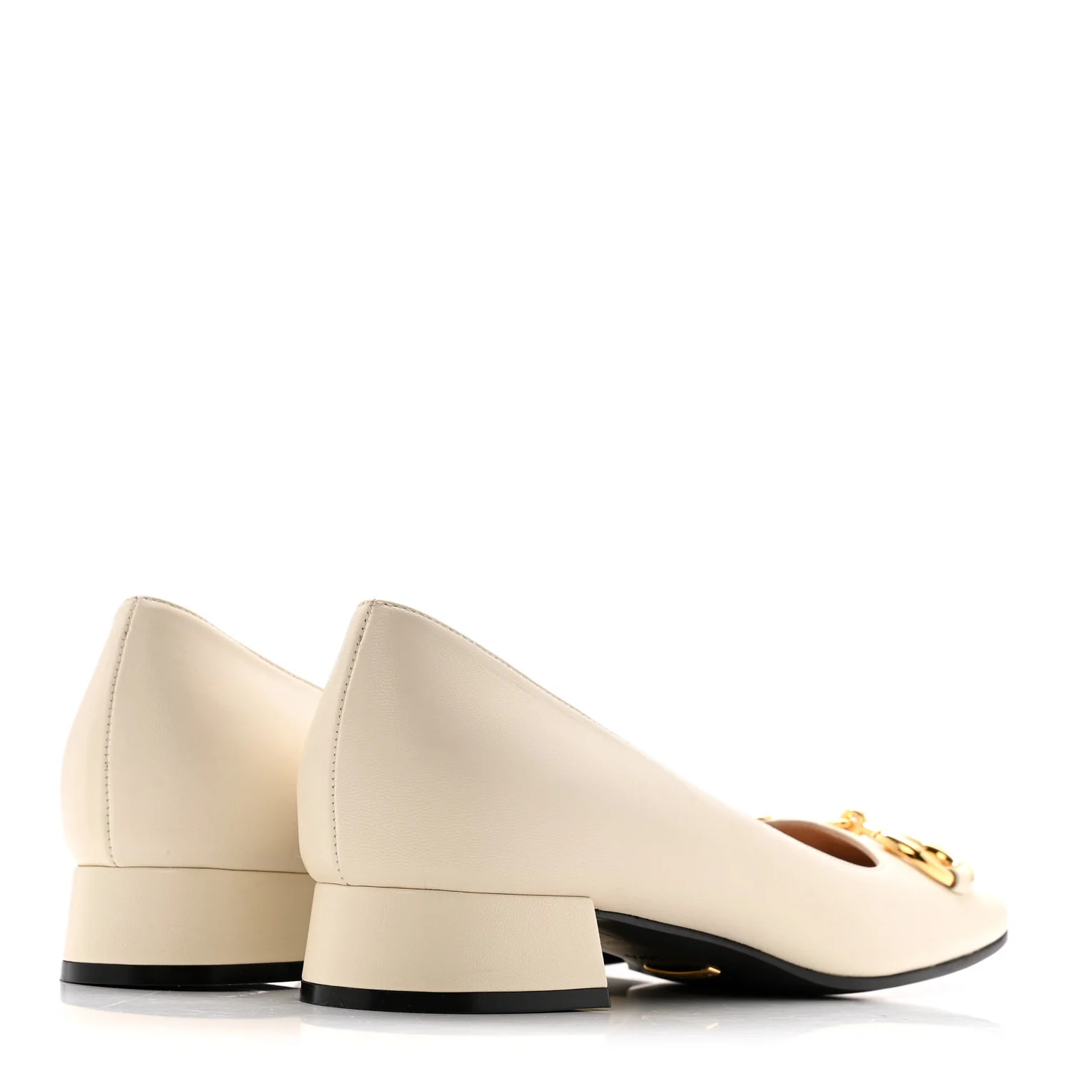 Malaga Kid Horsebit Ballet 25mm Flats 39.5 Mystic White - Image 5