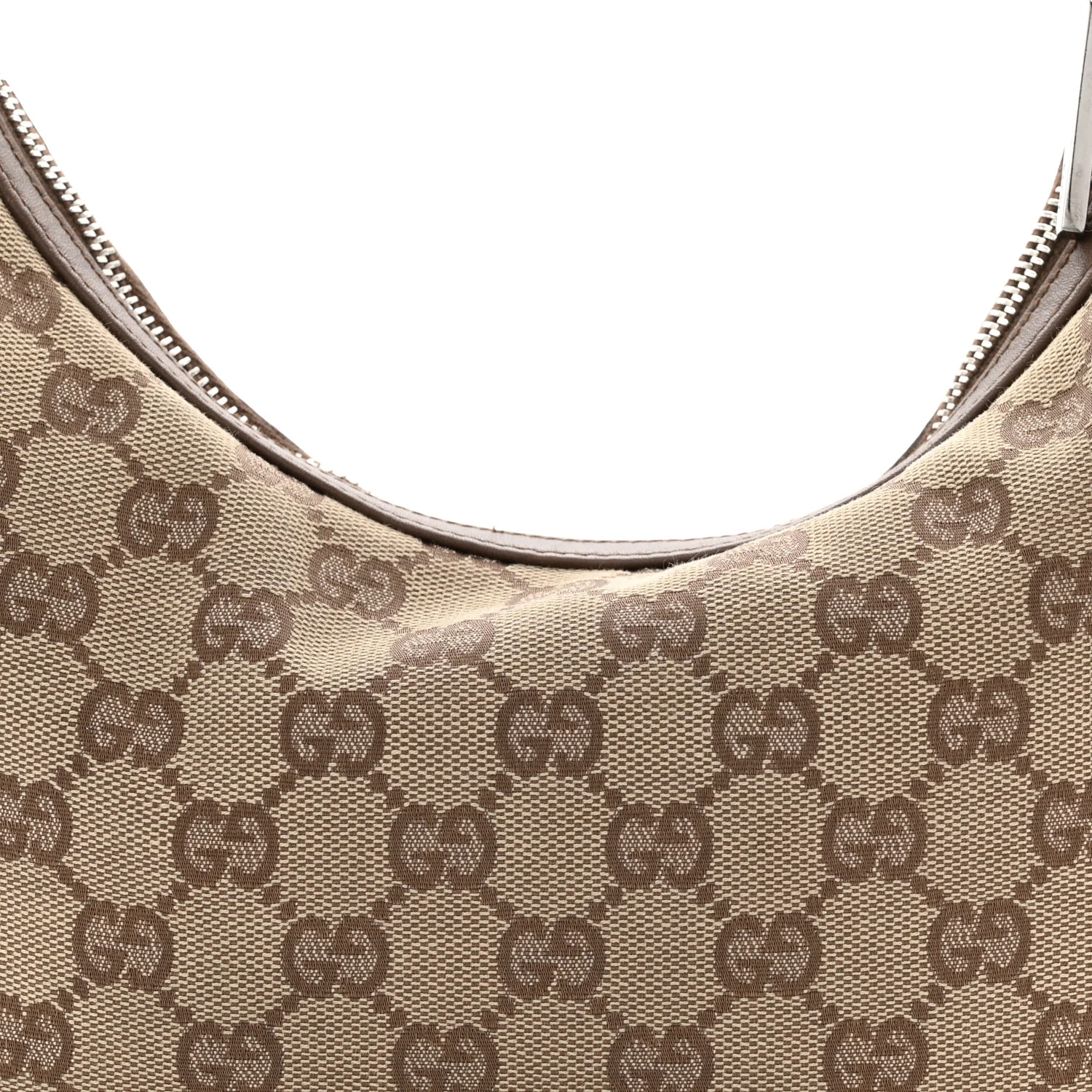 Monogram GG Small Clasp Hobo Brown - Image 8