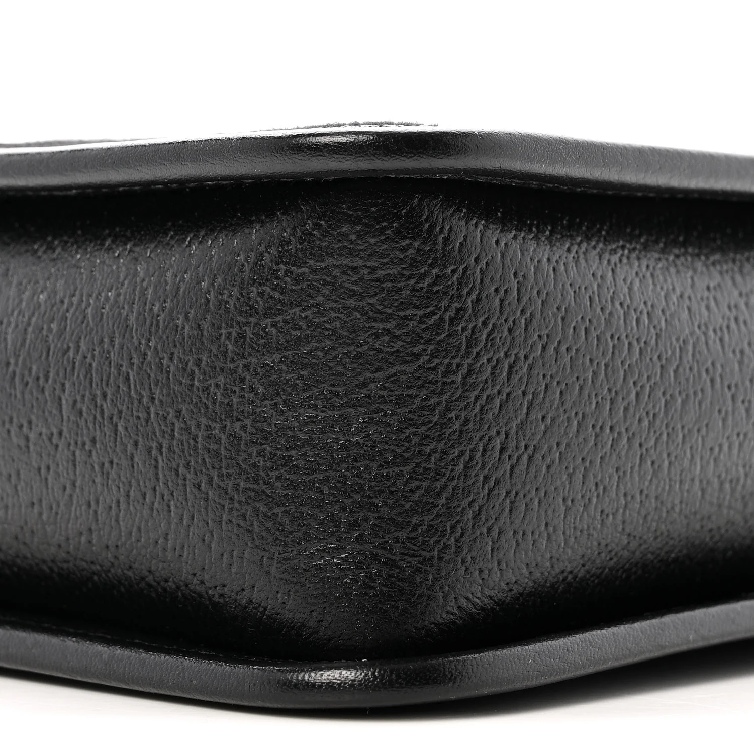 Monogram Jumbo GG Textured Dollar Calfskin Web Mini Crossbody Bag Black - Image 9