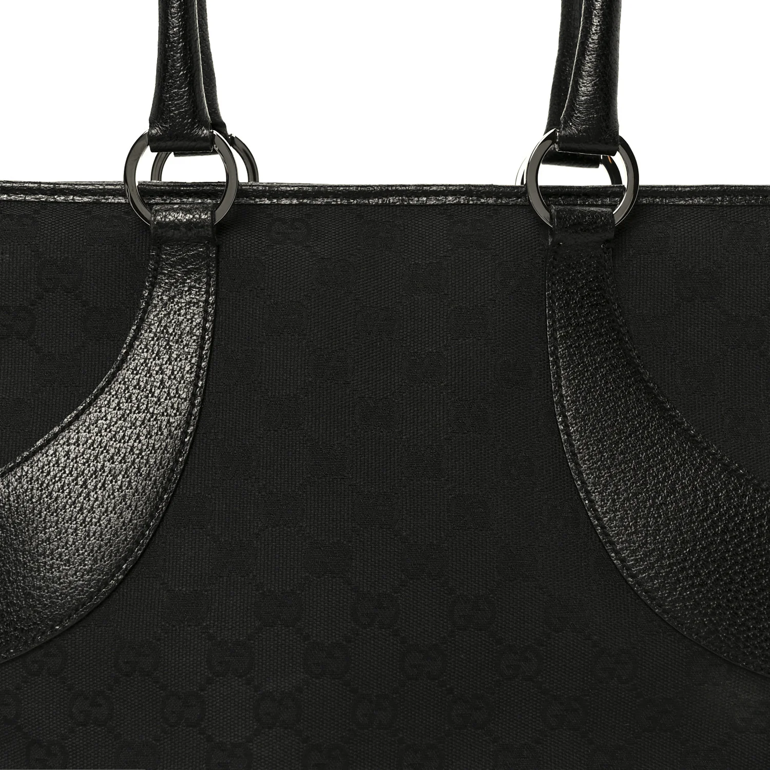 Monogram Shoulder Bag Black - Image 8