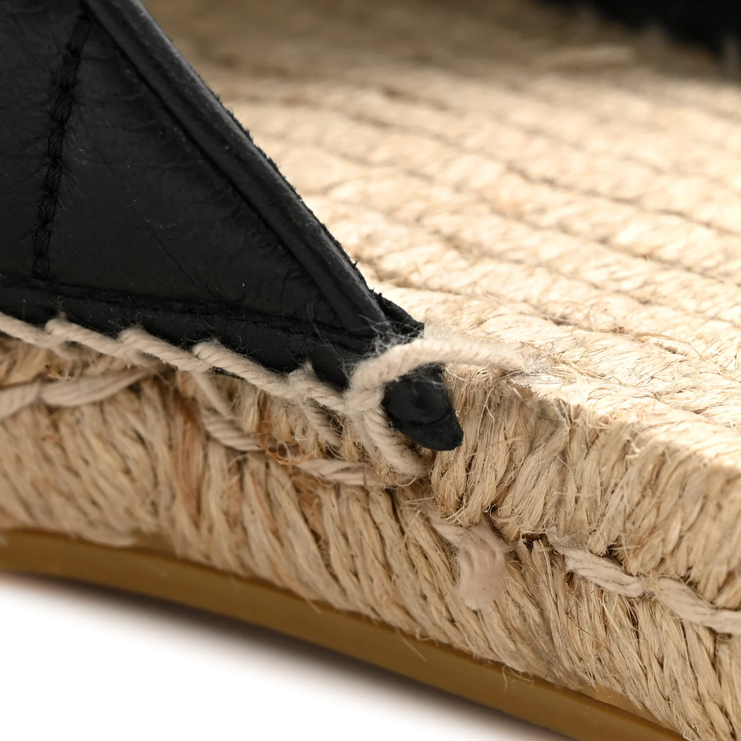Nappa Matelasse GG Marmont Espadrille Slippers 41 Black - Image 11