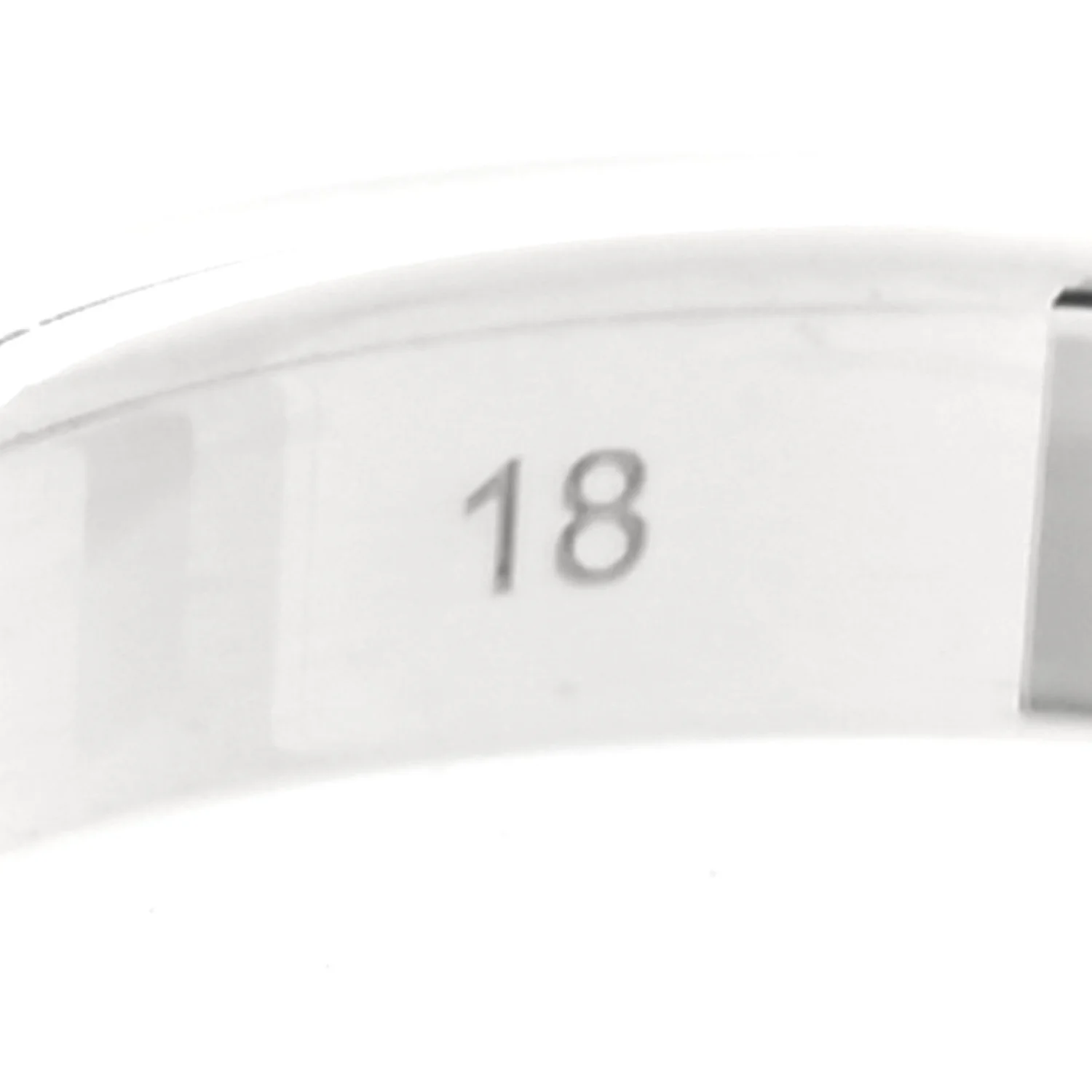 Sterling Silver Signature GG Narrow Band Ring 58 8.25 - Image 6