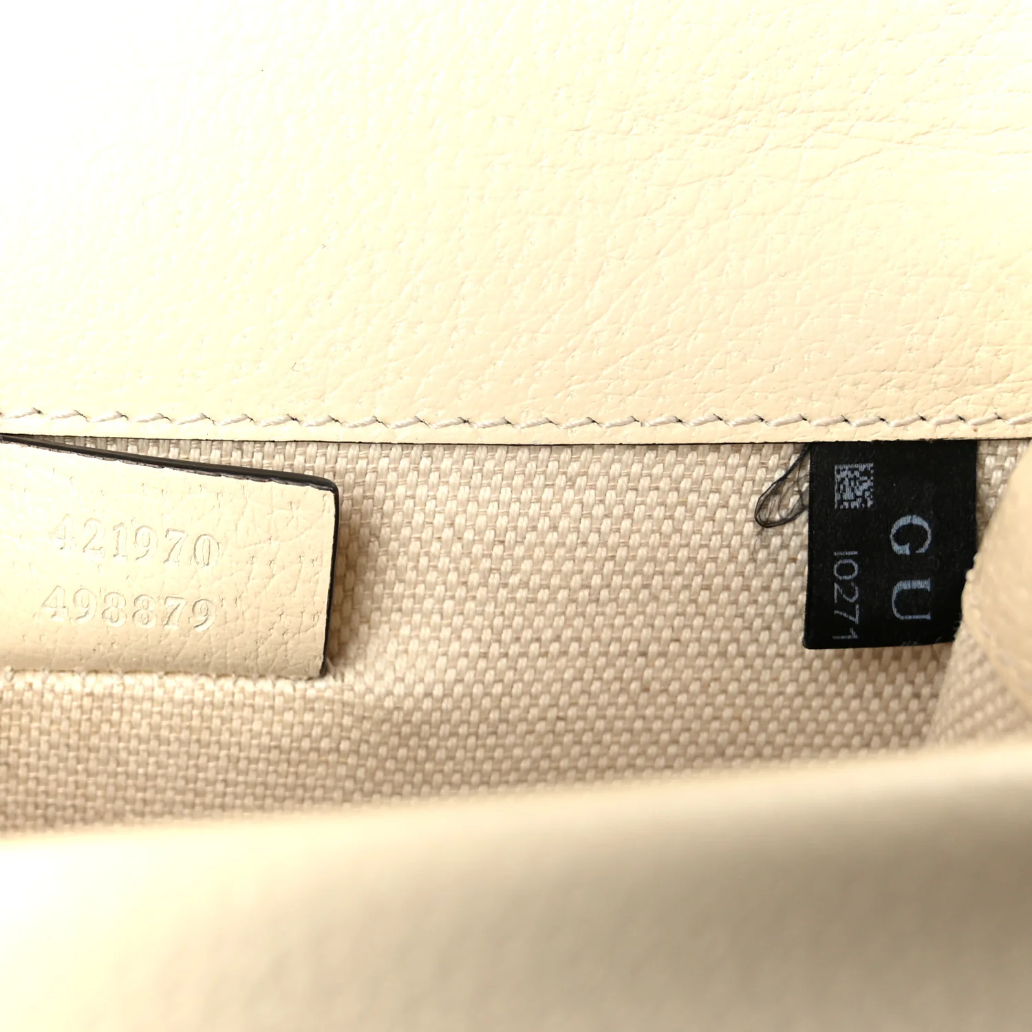 Textured Calfskin Crystal Mini Dionysus Shoulder Bag Mystic White - Image 8