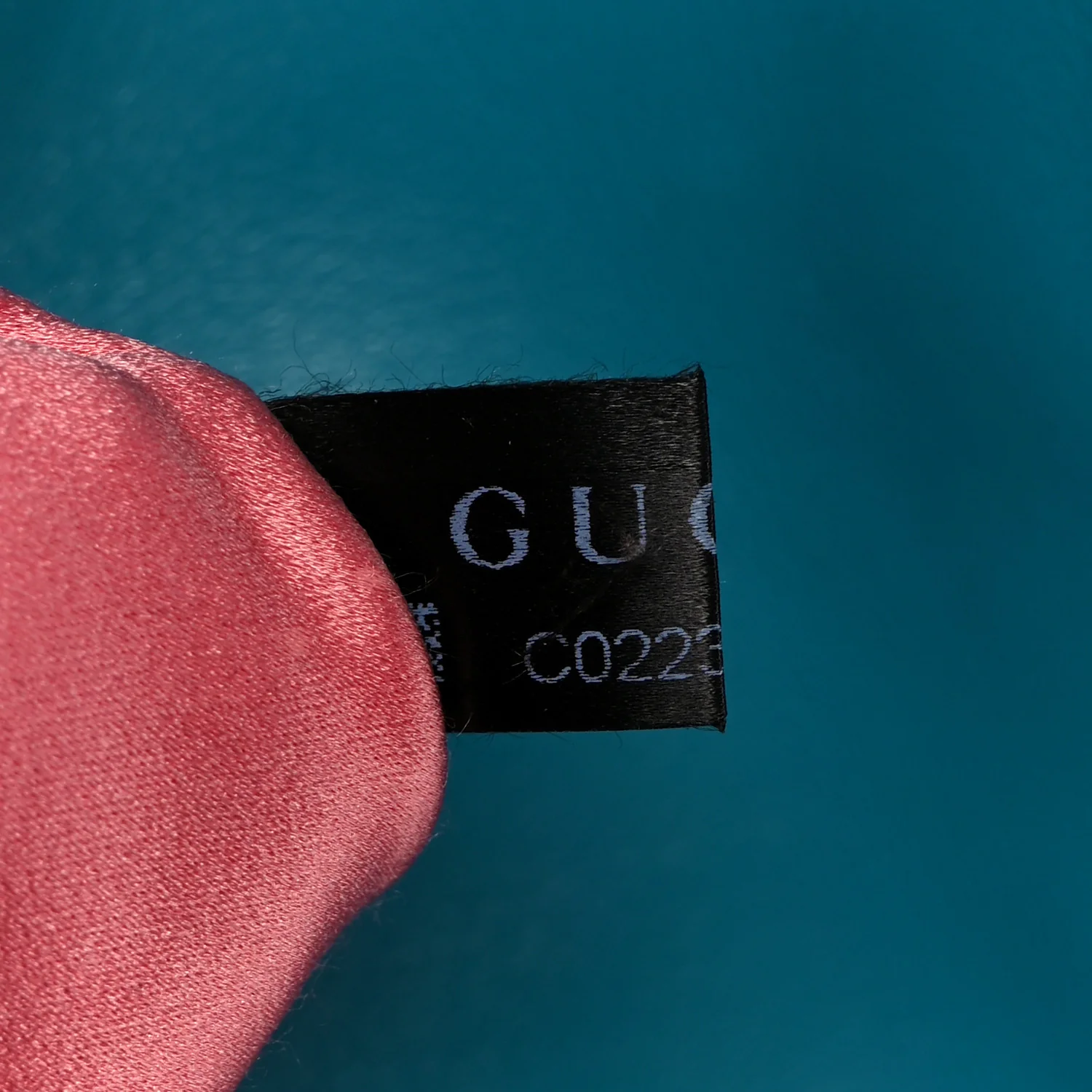 Velvet Matelasse Small GG Marmont Shoulder Bag Pavone Cyan - Image 8