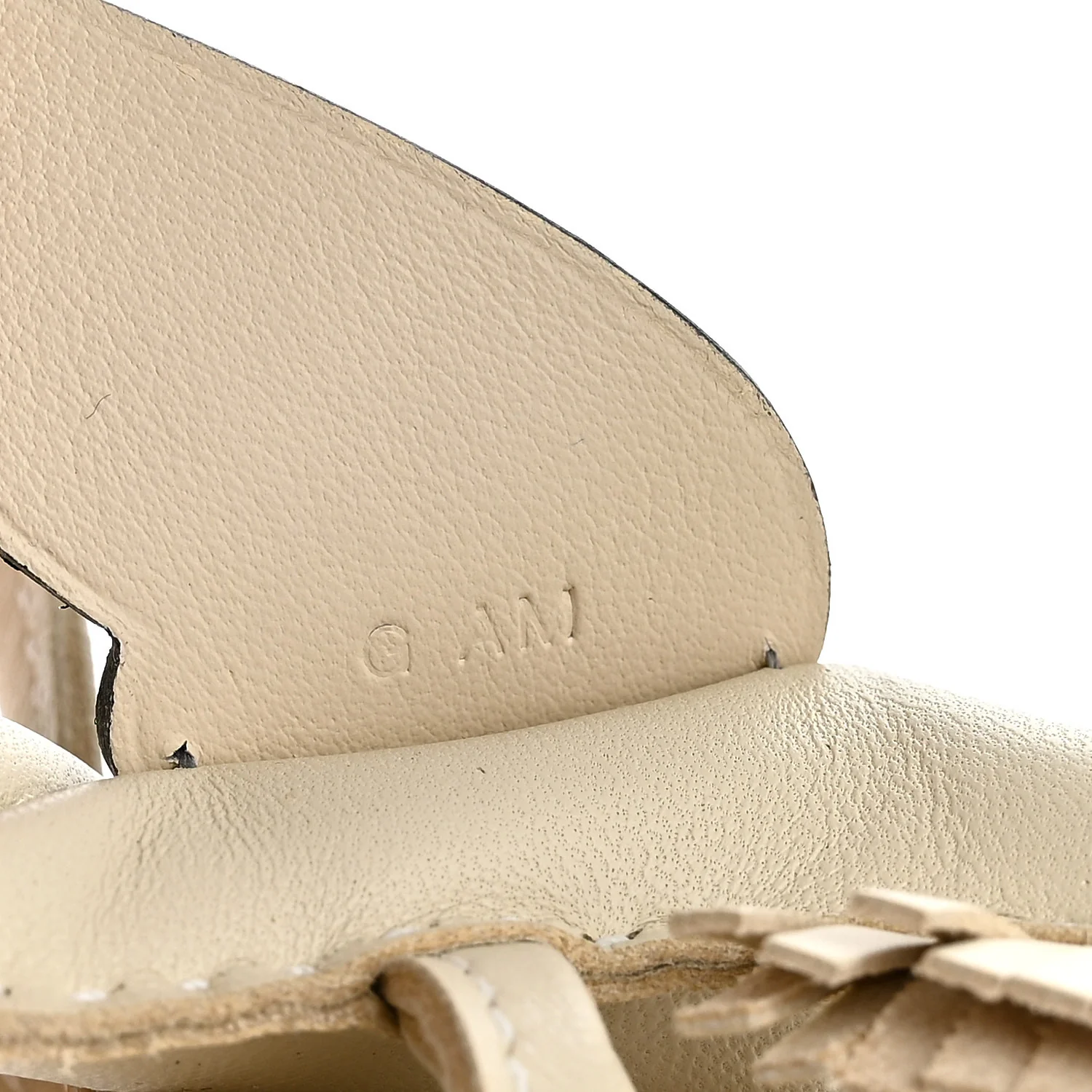 Milo Lambskin Matte Alligator Touch Grigri Rodeo Pegase Horse Bag Charm PM Craie Gris Ciment - Image 4