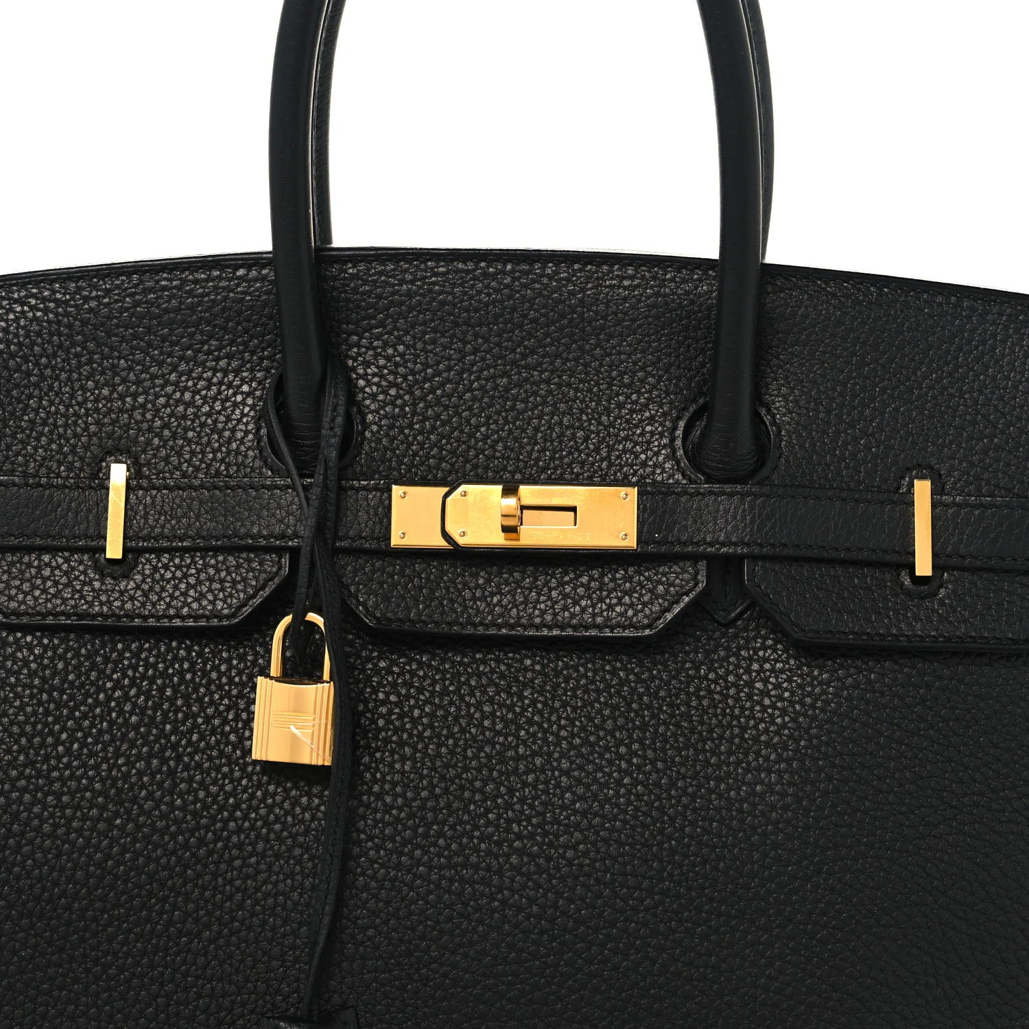 Togo Birkin 35 Black - Image 7