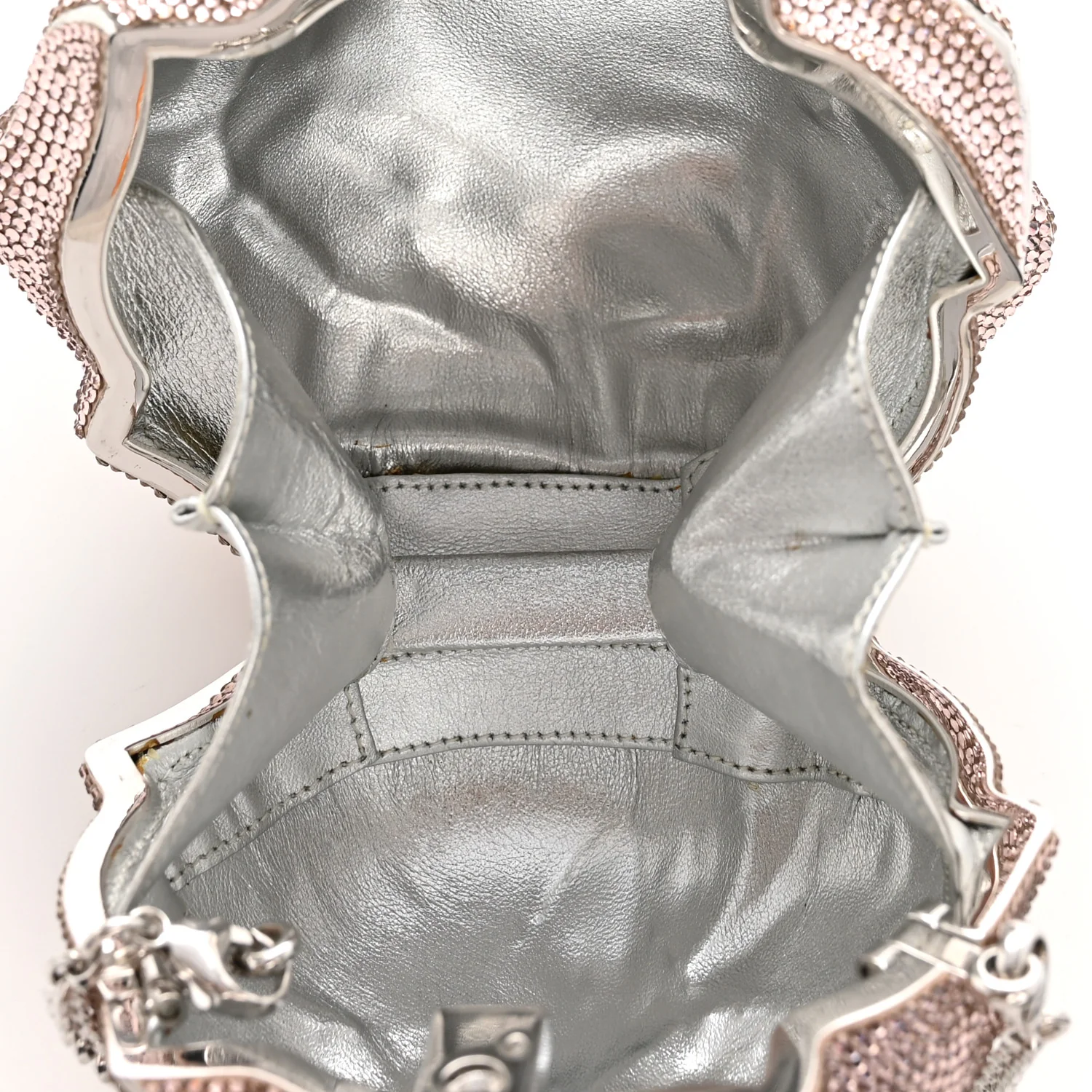 Crystal Rose Minaudiere Clutch - Image 5
