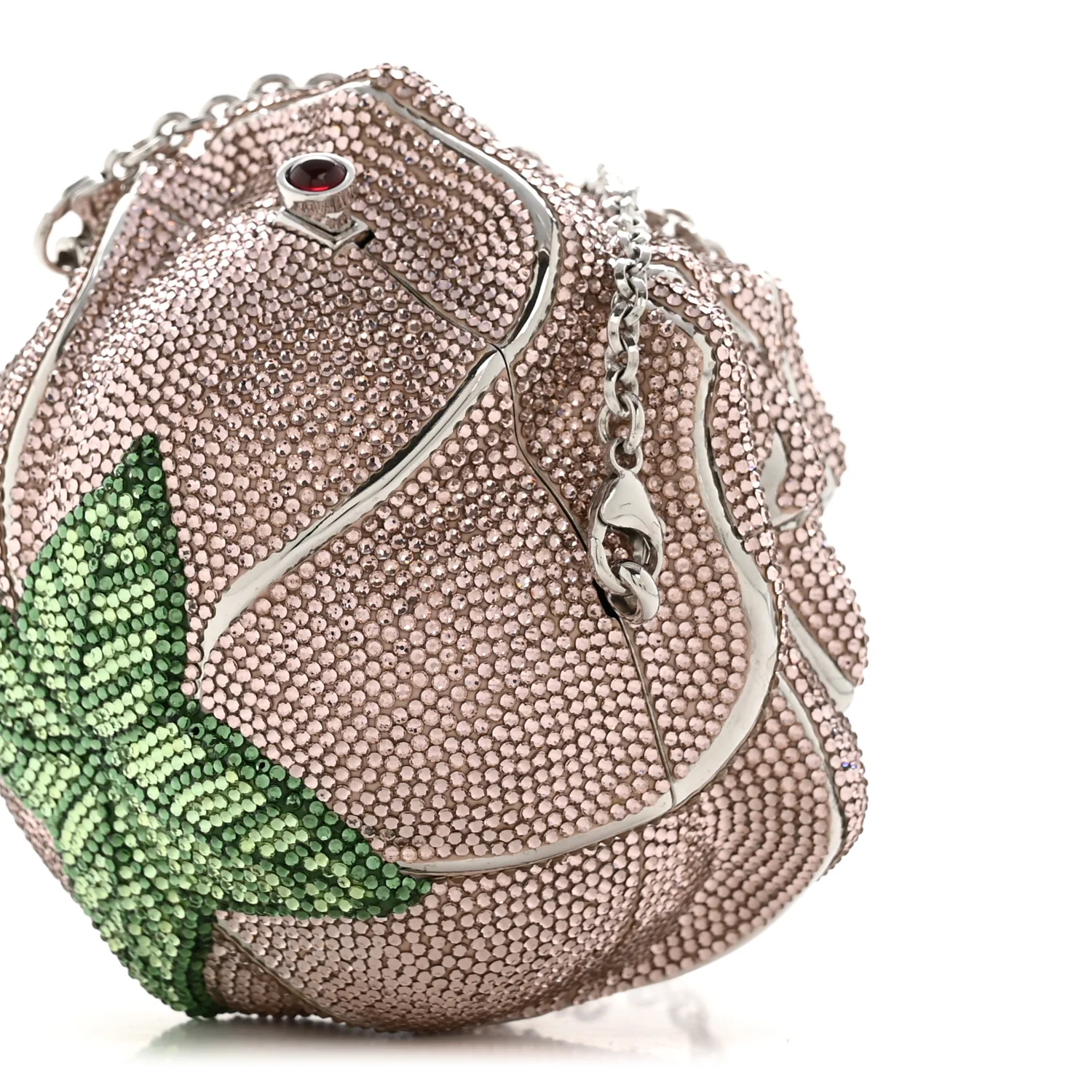 Crystal Rose Minaudiere Clutch - Image 9