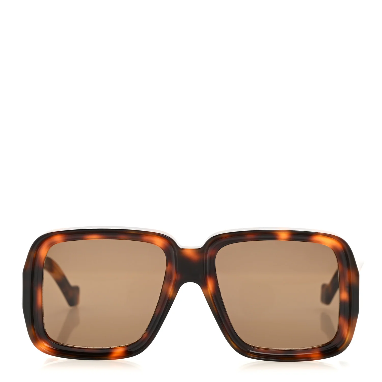 Acetate Paula's Ibiza Mask Sunglasses LW40071U Havana - Image 2