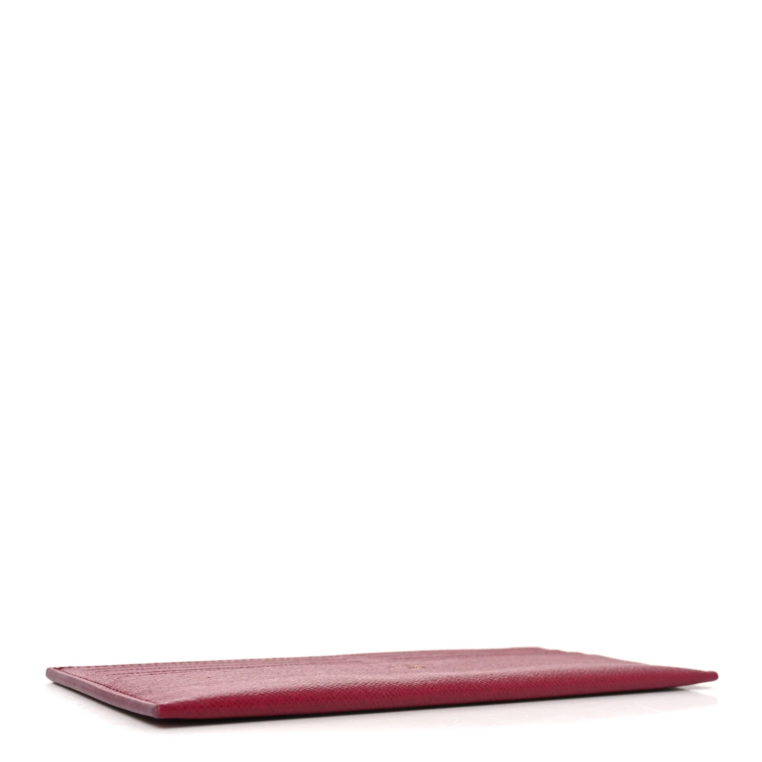 Calfskin Felicie Card Holder Insert Fuchsia - Image 4